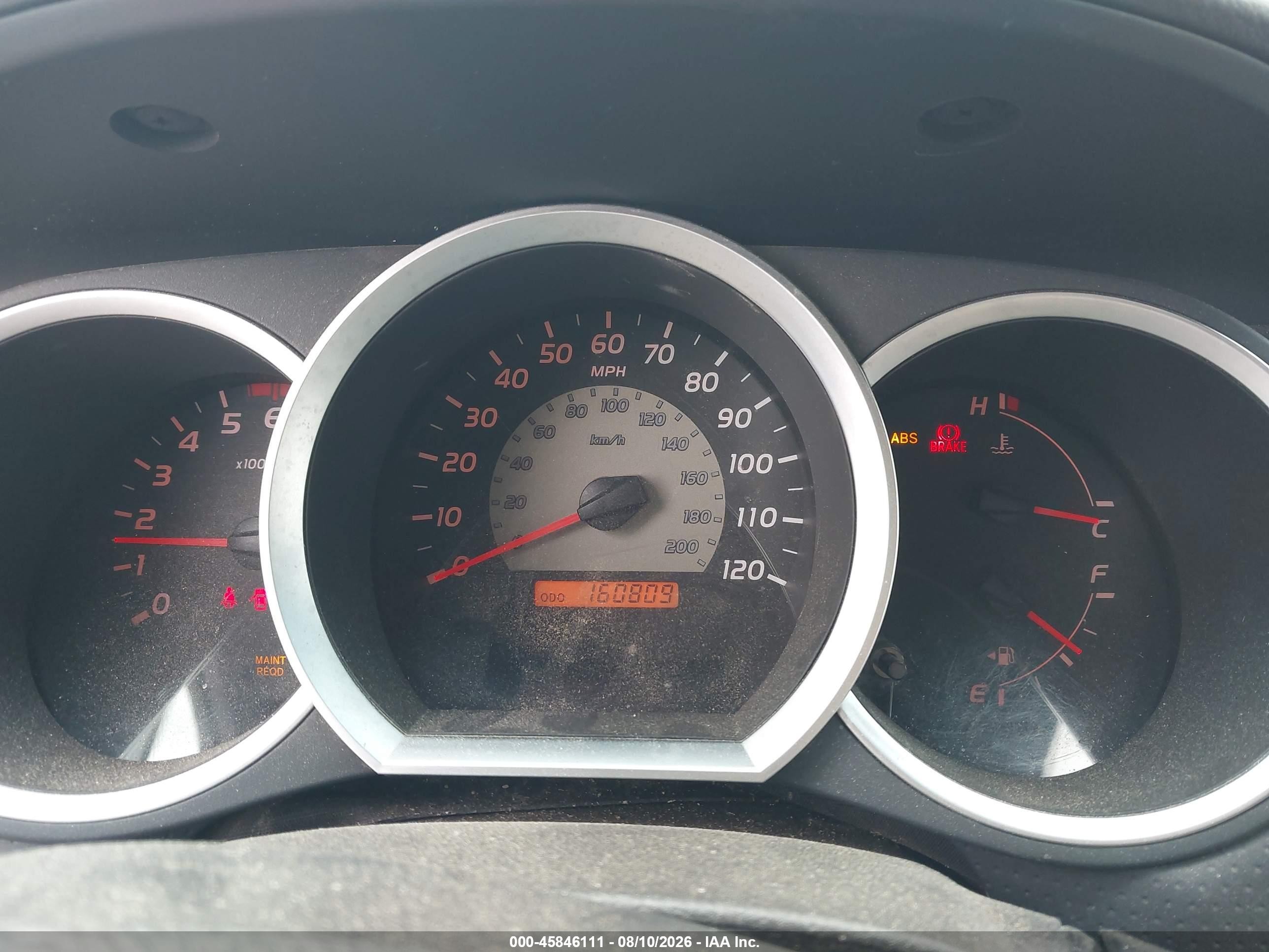 2005 Toyota Tacoma Base V6 Silver vin: 5TEUU42N55Z071157