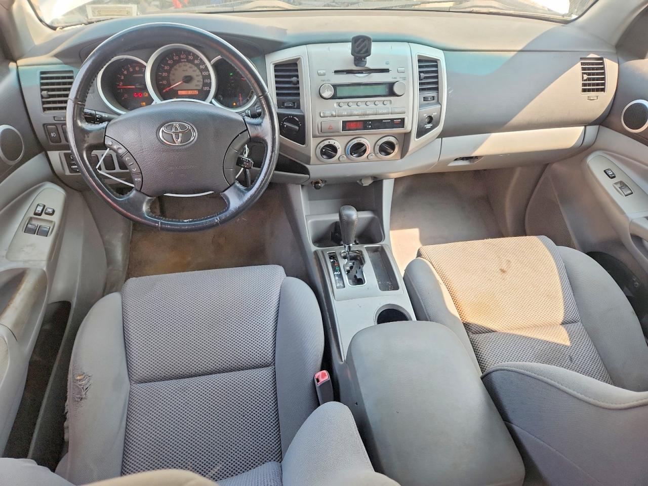 2006 Toyota Tacoma V6 Silver vin: 5TEUU42N56Z154847