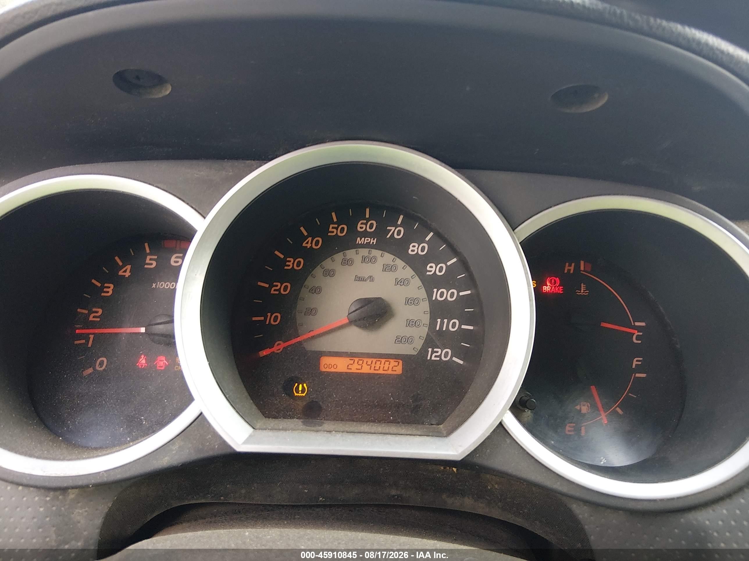 2006 Toyota Tacoma Base V6 Blue vin: 5TEUU42N66Z304013