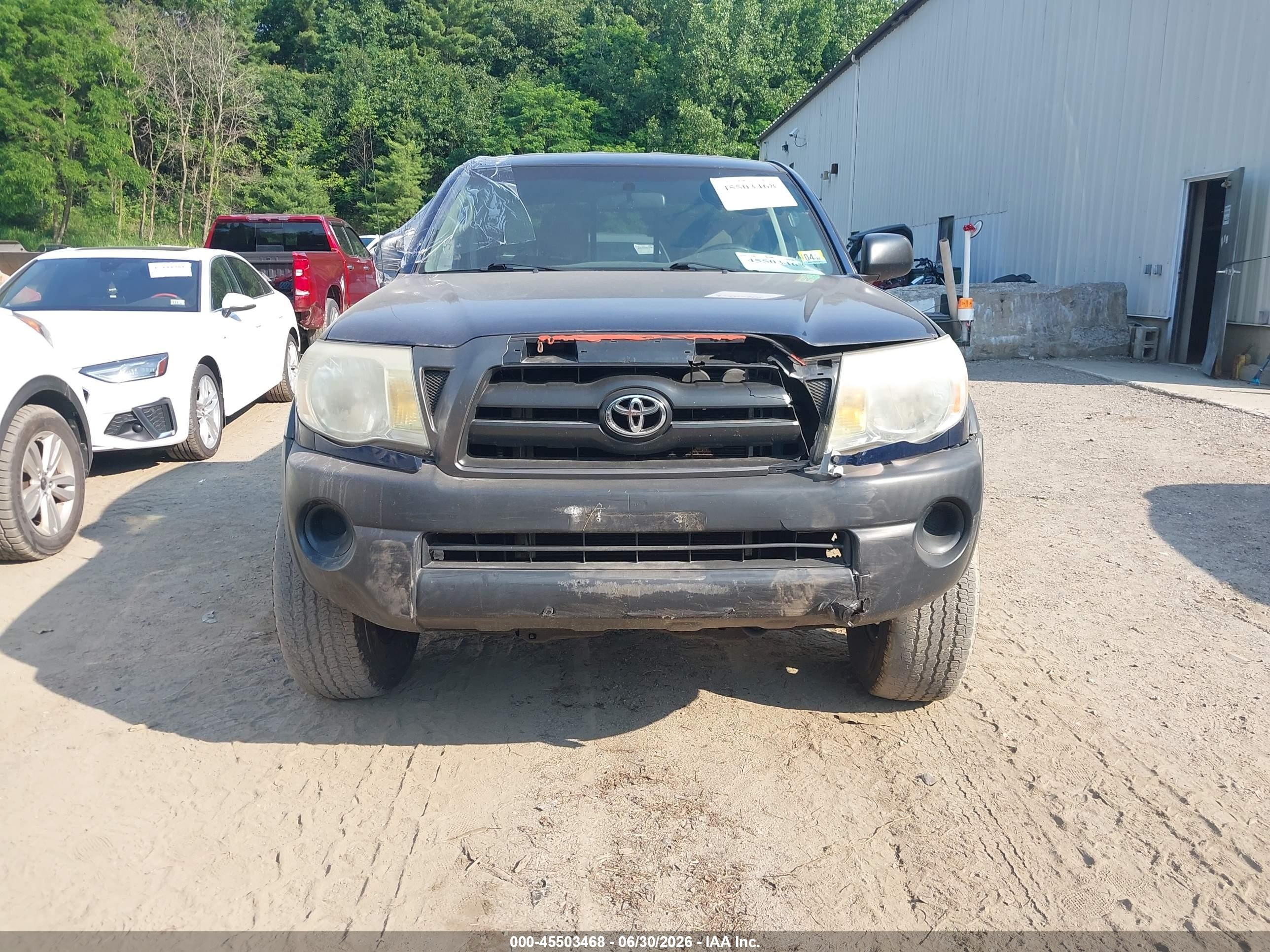 2008 Toyota Tacoma Base V6 Navy vin: 5TEUU42N68Z483463