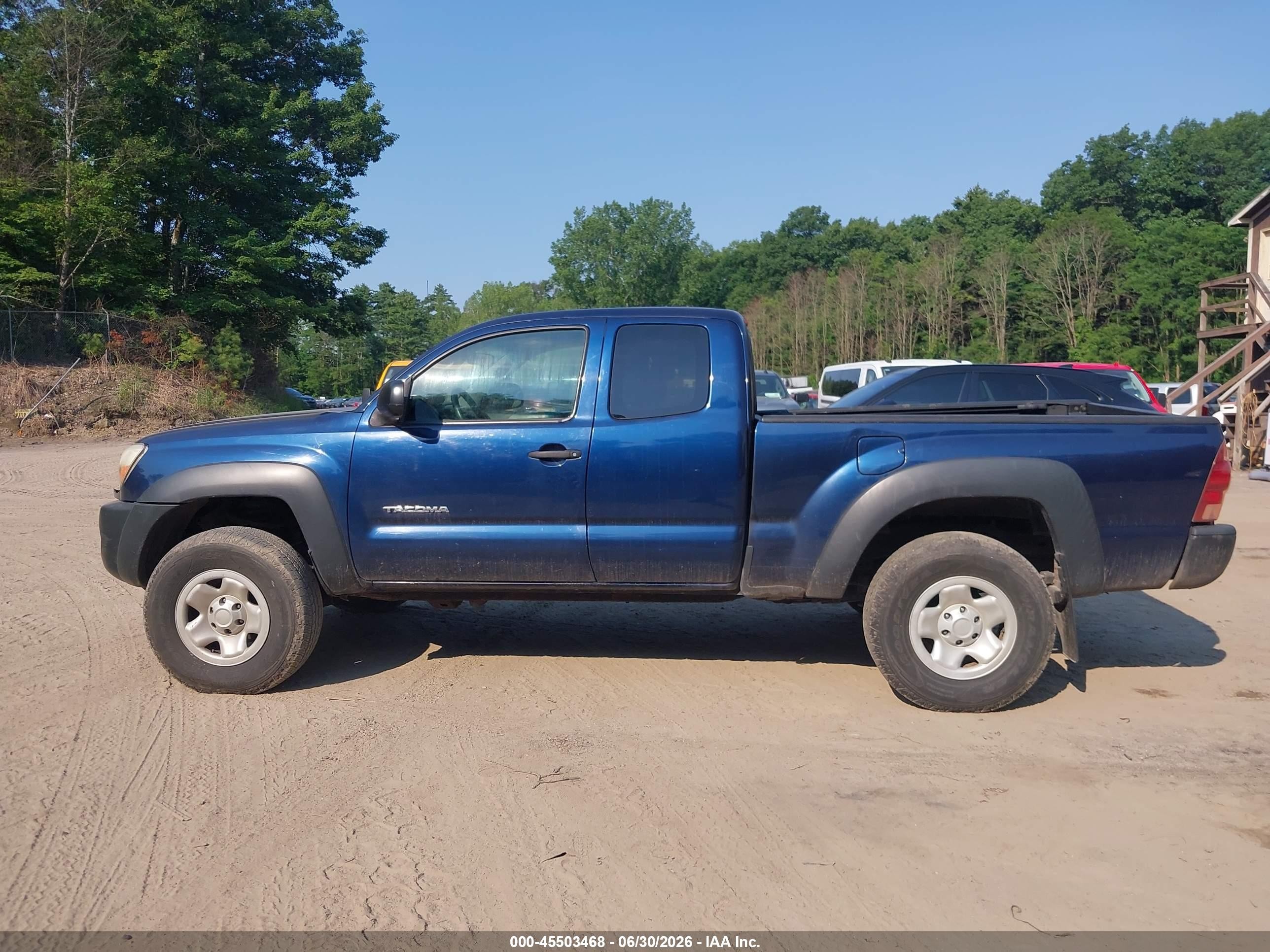 2008 Toyota Tacoma Base V6 Navy vin: 5TEUU42N68Z483463