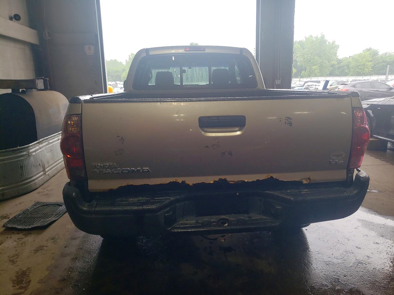 2008 Toyota Tacoma Access Cab Tan vin: 5TEUU42N68Z499033
