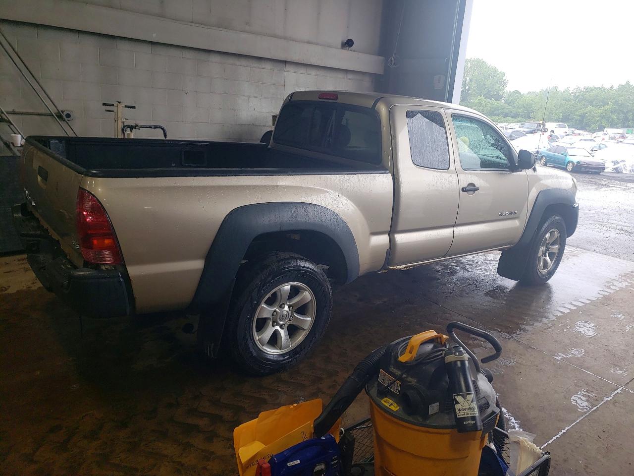 2008 Toyota Tacoma Access Cab Tan vin: 5TEUU42N68Z499033