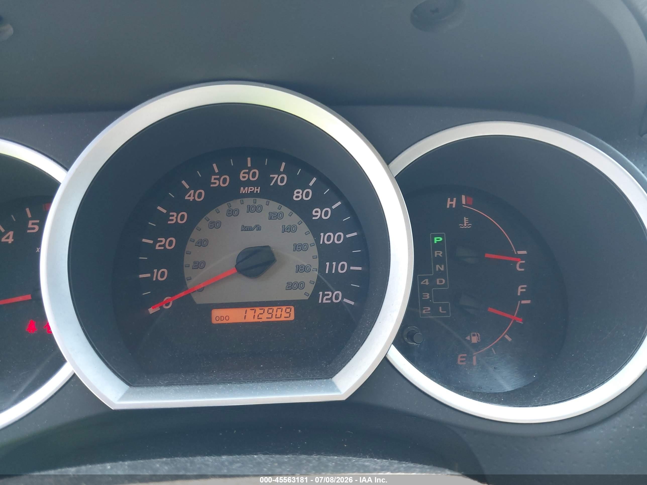2009 Toyota Tacoma Base V6 Silver vin: 5TEUU42N69Z604204