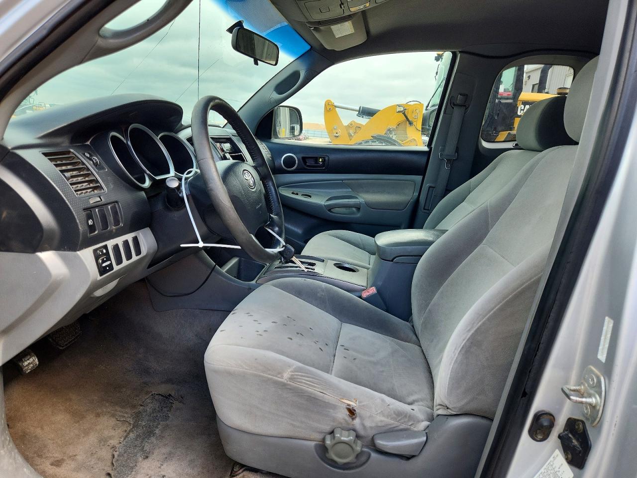 2005 Toyota Tacoma Access Cab Silver vin: 5TEUU42N75Z074190