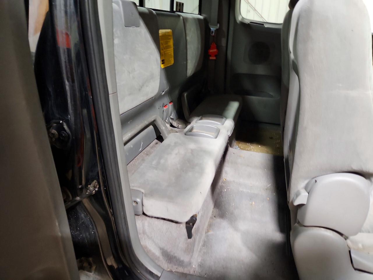 2007 Toyota Tacoma Access Cab Black vin: 5TEUU42N77Z330122