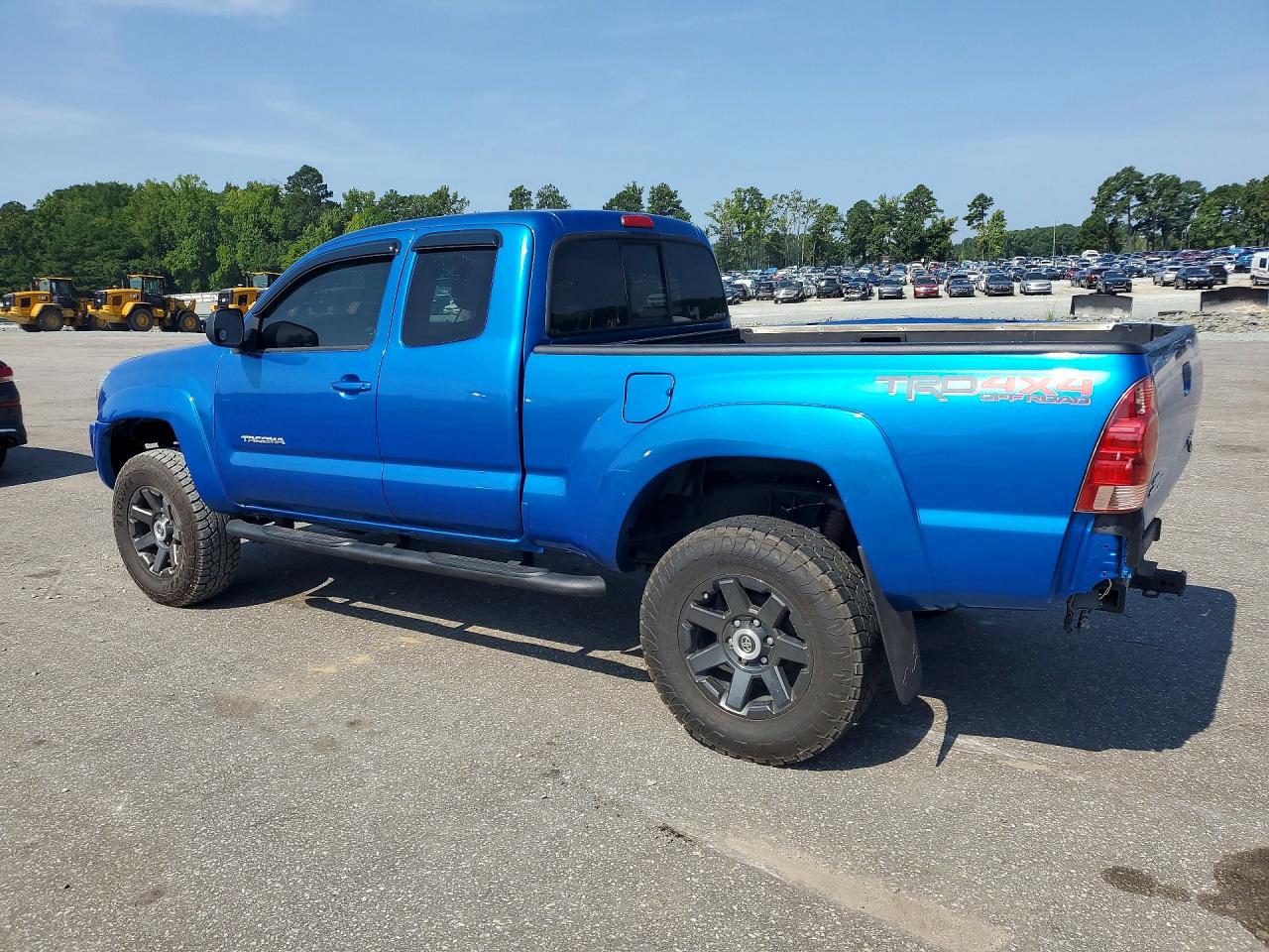 2007 Toyota Tacoma V6 Синий vin: 5TEUU42N77Z405353