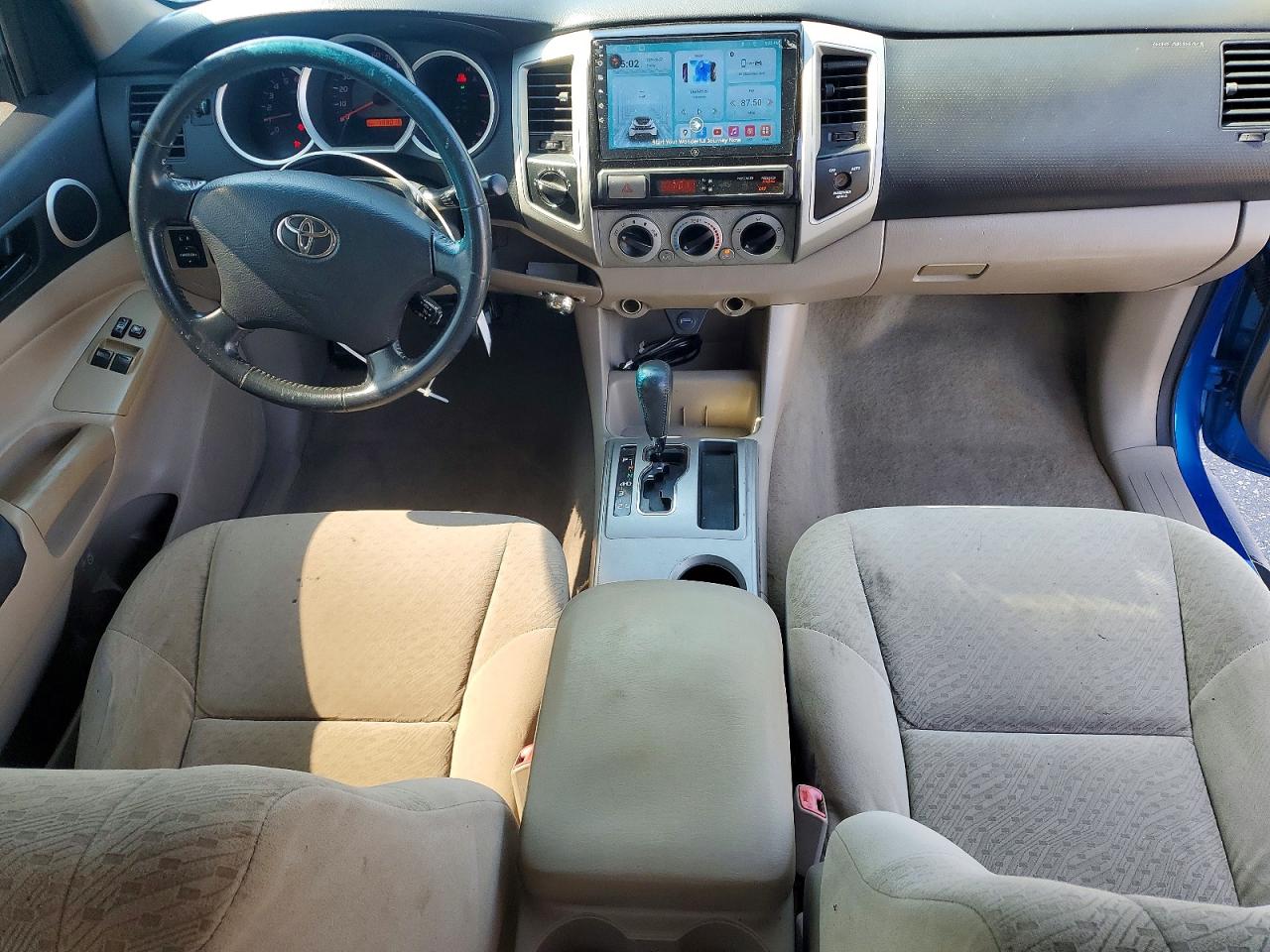 2007 Toyota Tacoma V6 Синий vin: 5TEUU42N77Z405353
