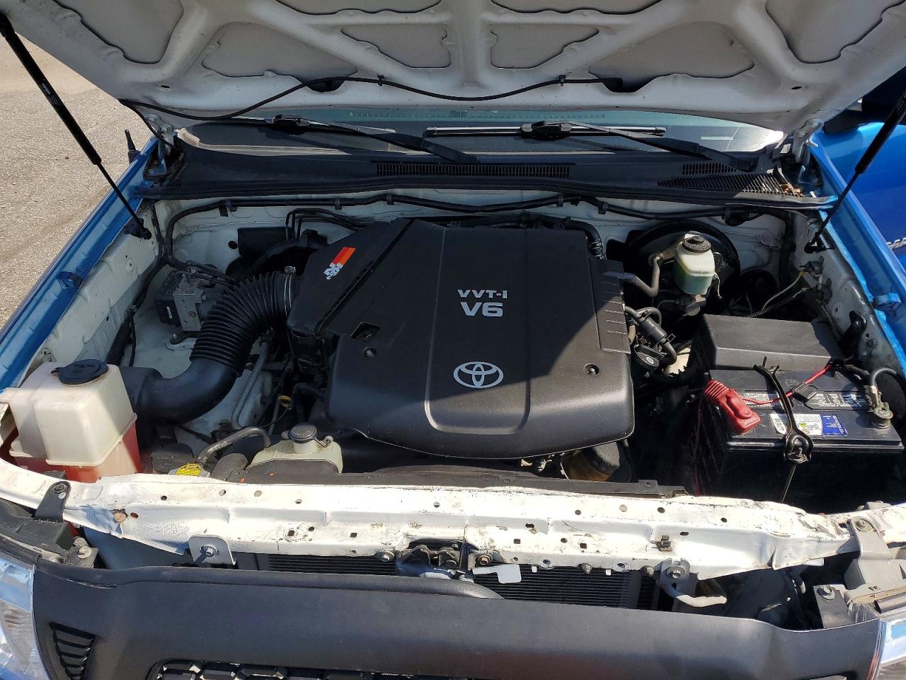 2007 Toyota Tacoma V6 Синий vin: 5TEUU42N77Z405353