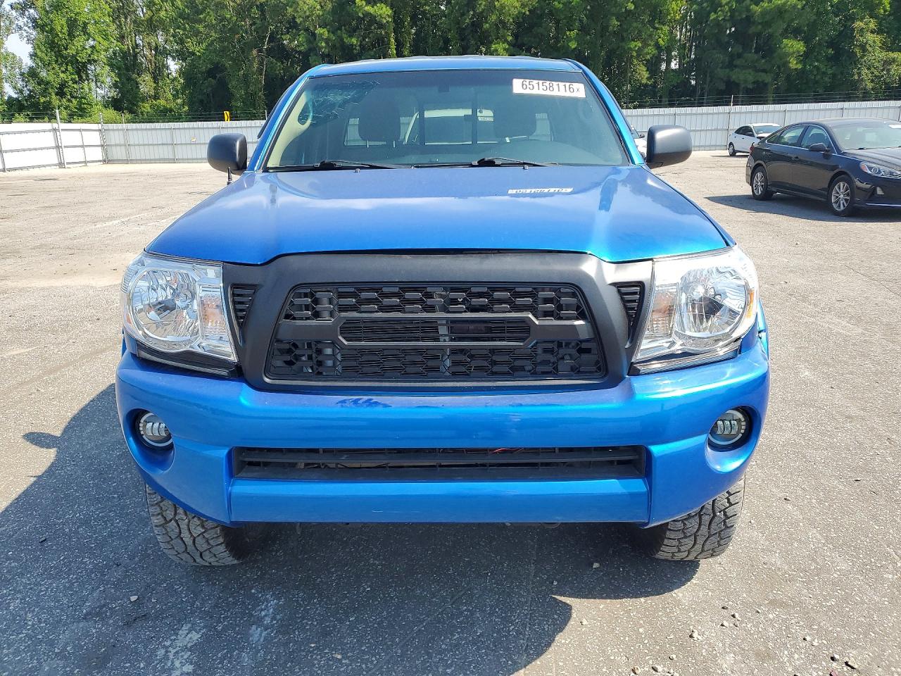 2007 Toyota Tacoma V6 Синий vin: 5TEUU42N77Z405353