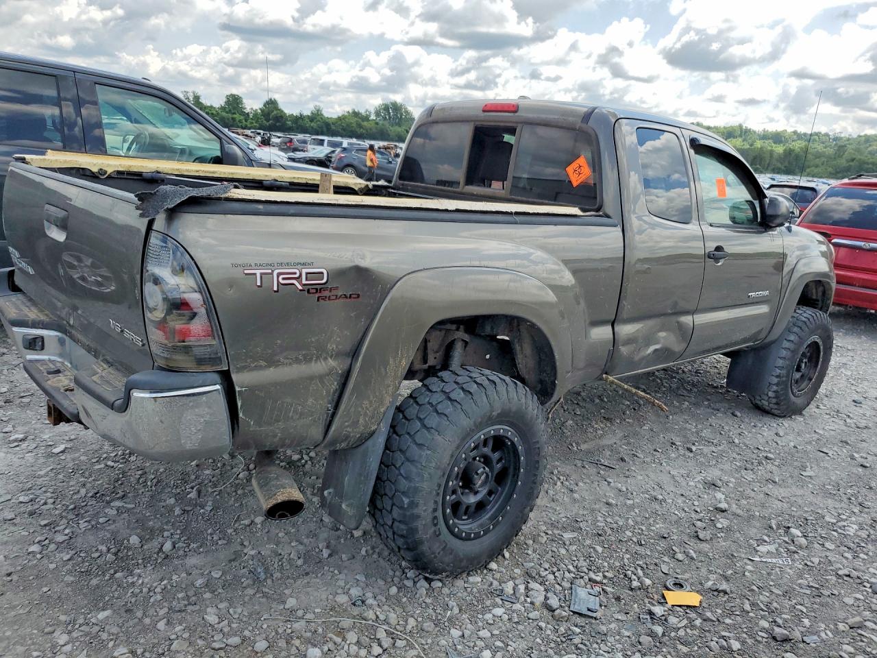 2009 Toyota Tacoma V6 Gray vin: 5TEUU42N79Z620847