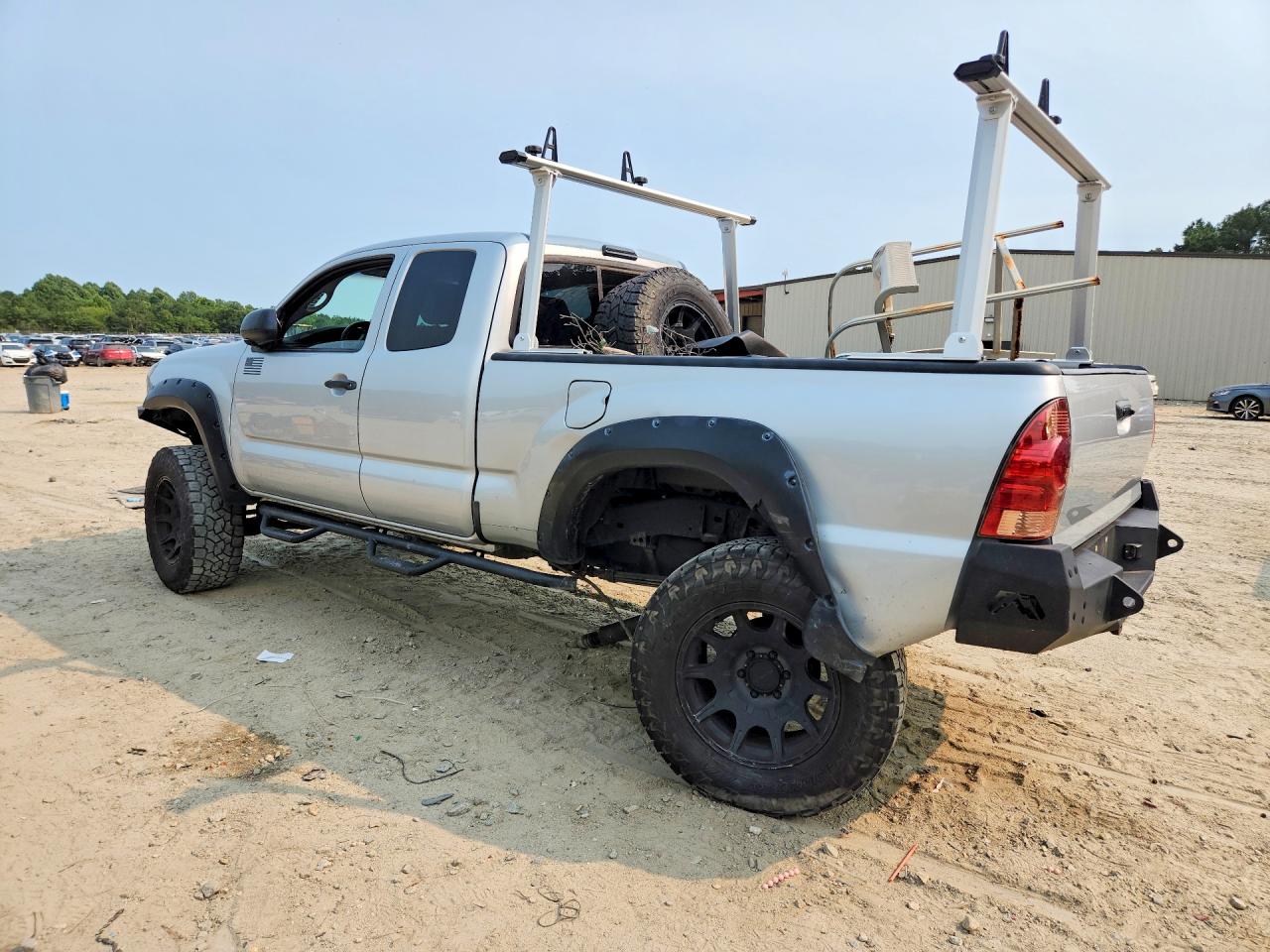 2006 Toyota Tacoma Access Cab Silver vin: 5TEUU42N86Z213521