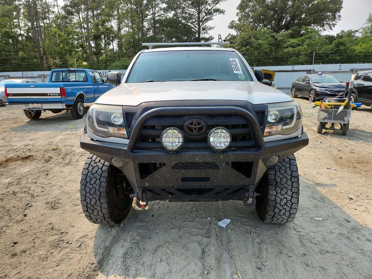 2006 Toyota Tacoma Access Cab Silver vin: 5TEUU42N86Z213521