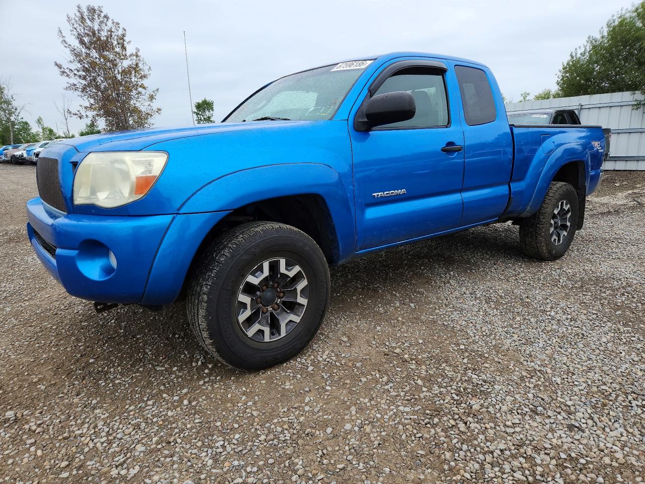 2006 Toyota Tacoma V6 Blue vin: 5TEUU42N86Z242470