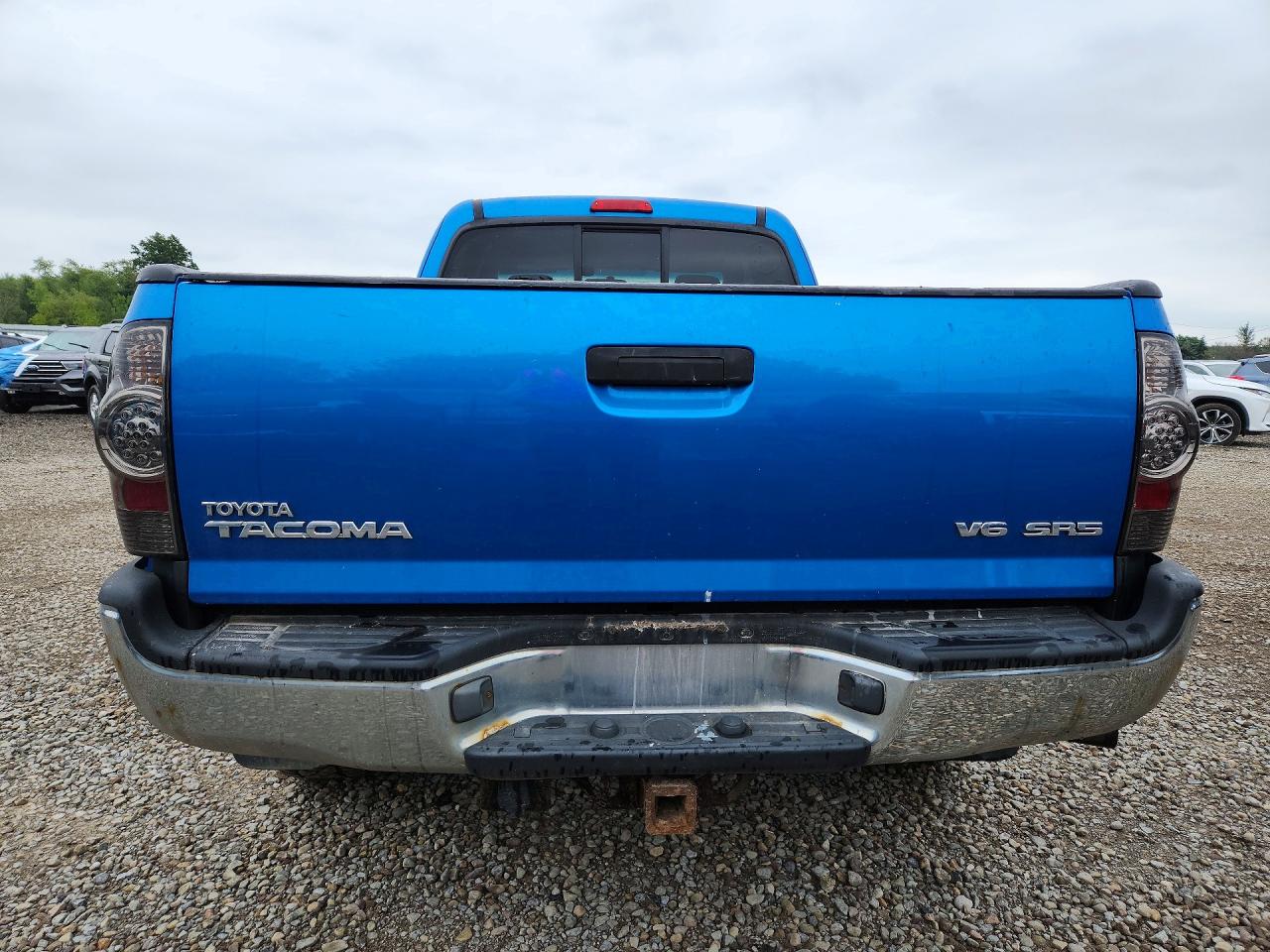 2006 Toyota Tacoma V6 Blue vin: 5TEUU42N86Z242470