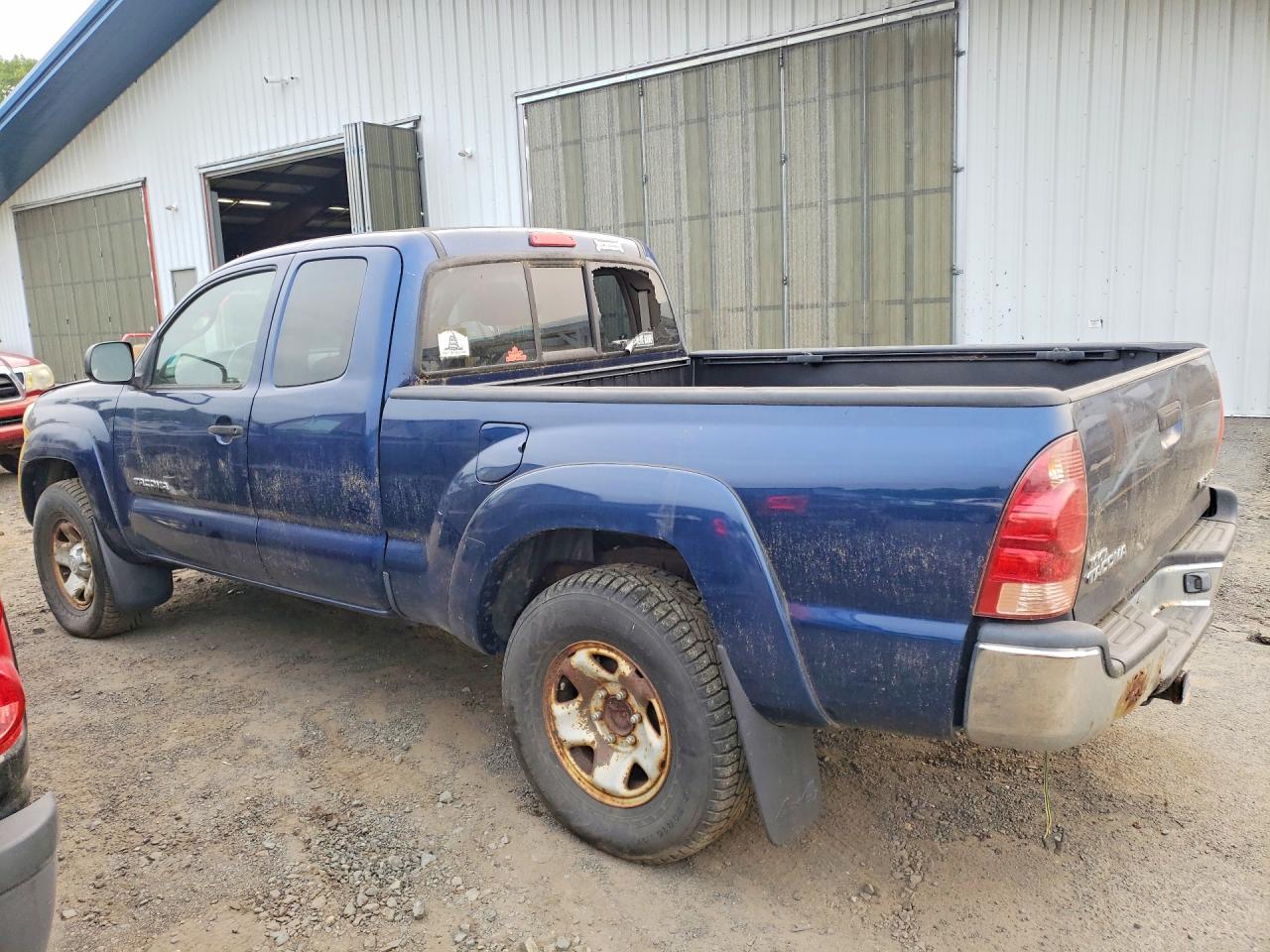 2006 Toyota Tacoma V6 Blue vin: 5TEUU42N86Z306541