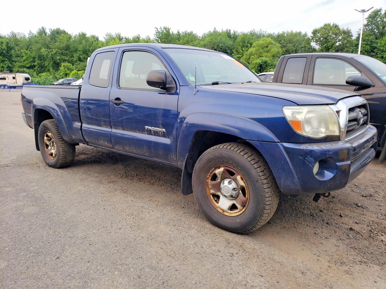 2006 Toyota Tacoma V6 Blue vin: 5TEUU42N86Z306541