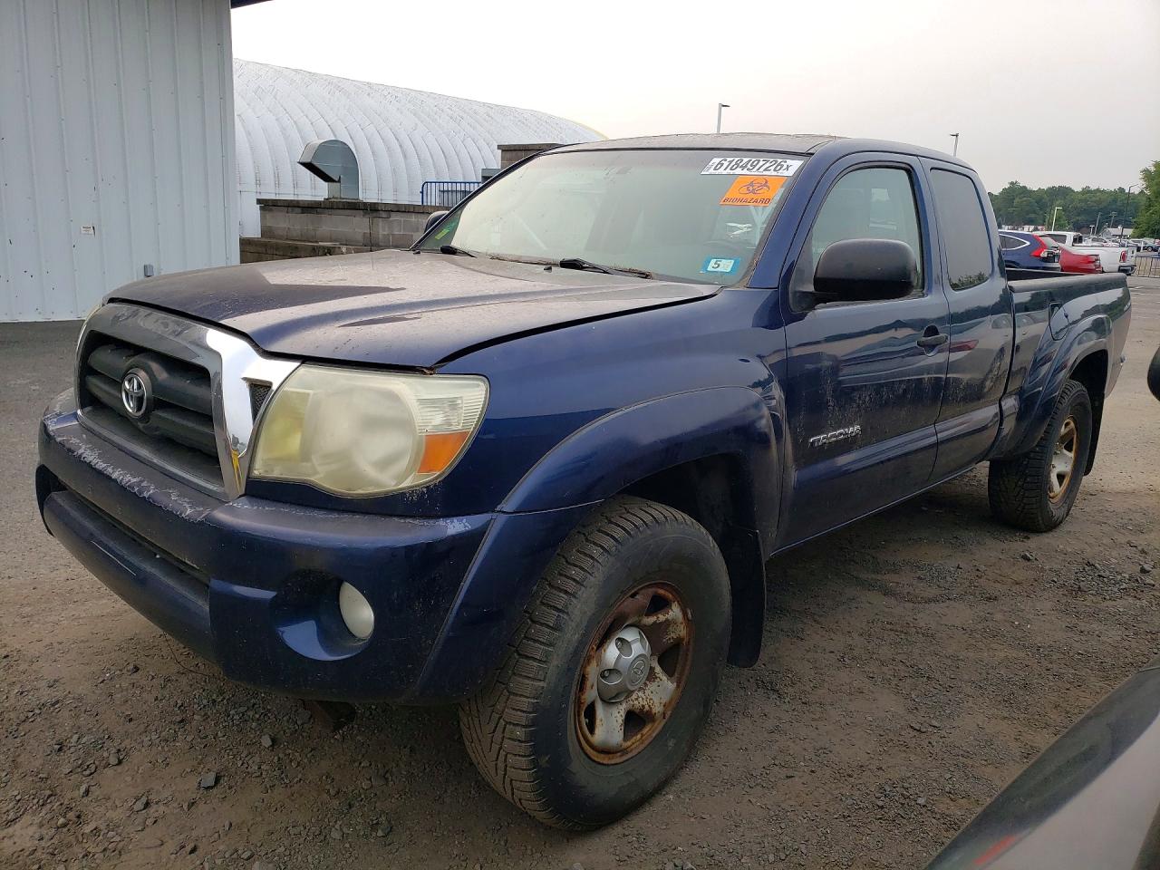 2006 Toyota Tacoma V6 Blue vin: 5TEUU42N86Z306541