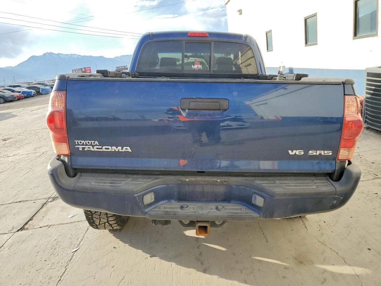 2007 Toyota Tacoma V6 Синий vin: 5TEUU42N87Z418922