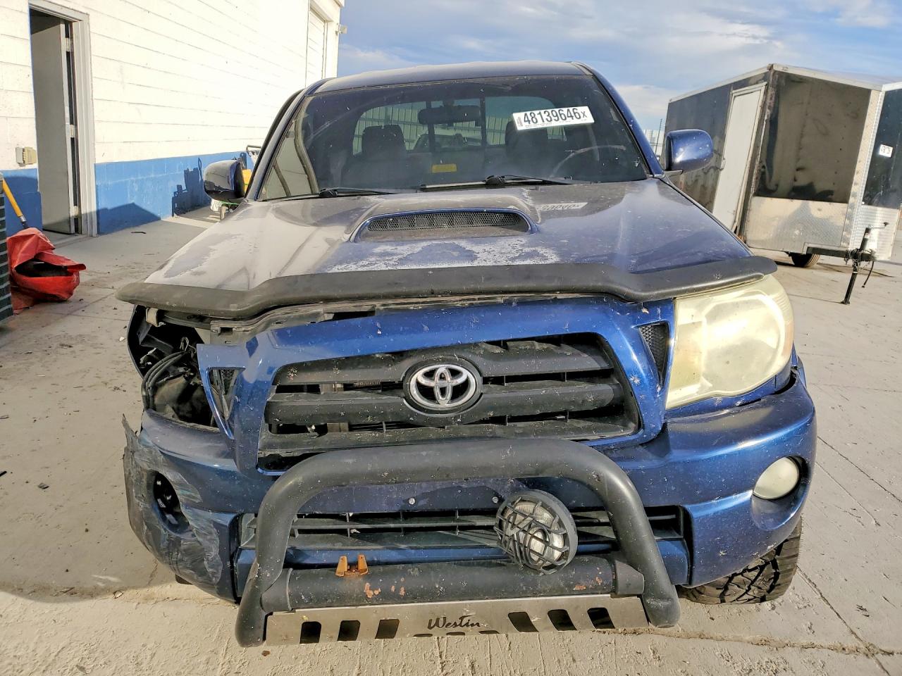2007 Toyota Tacoma V6 Синий vin: 5TEUU42N87Z418922