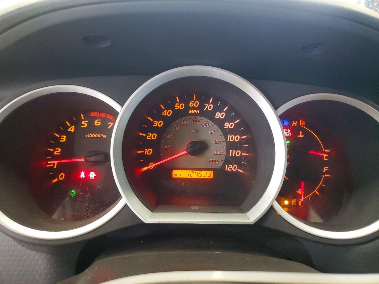 2007 Toyota Tacoma V6 Серебряный vin: 5TEUU42N87Z448101