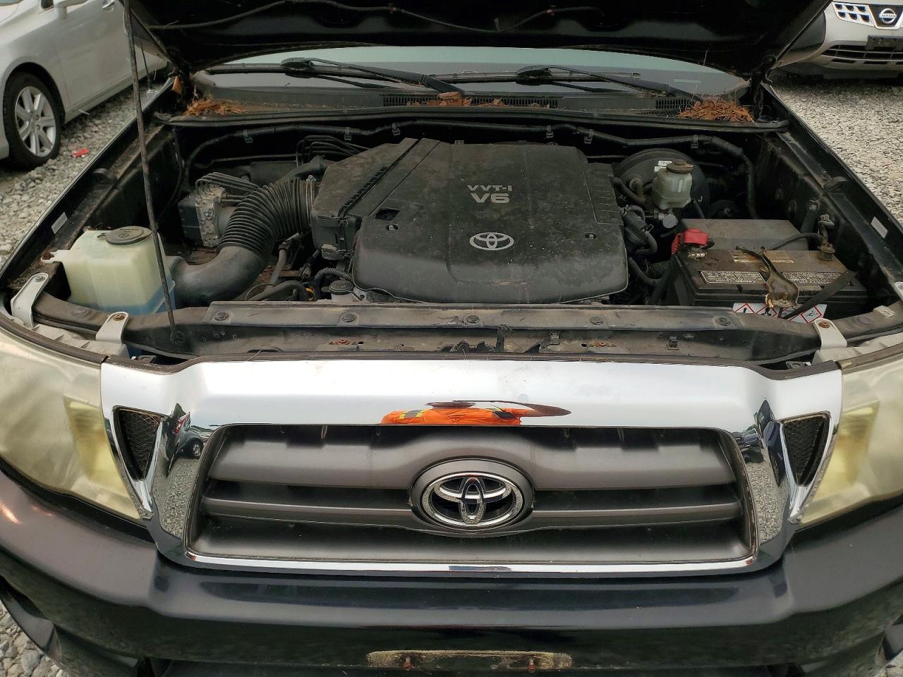 2009 Toyota Tacoma Access Cab Black vin: 5TEUU42N89Z597059