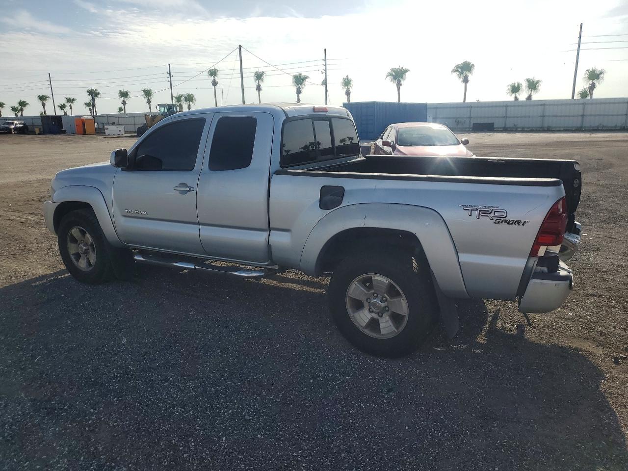 2006 Toyota Tacoma Access Cab Silver vin: 5TEUU42N96Z145679