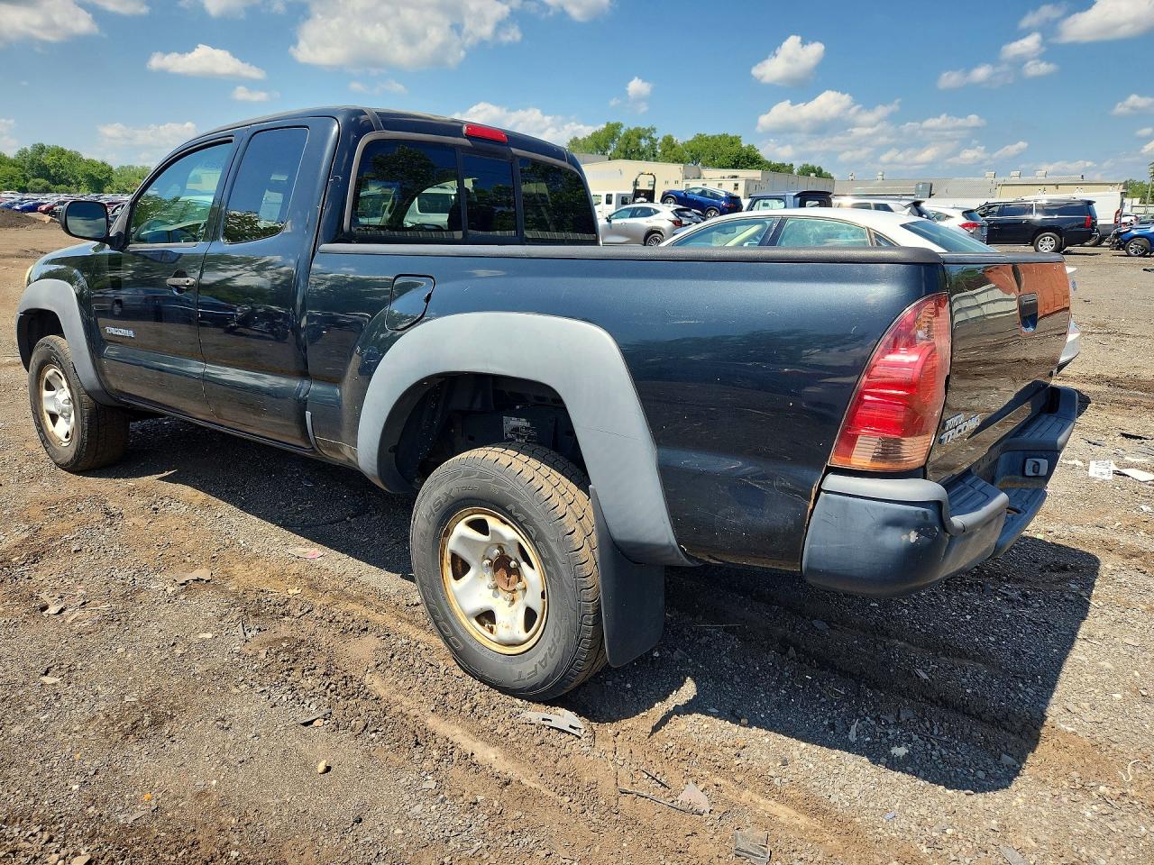 2006 Toyota Tacoma V6 Black vin: 5TEUU42N96Z266504
