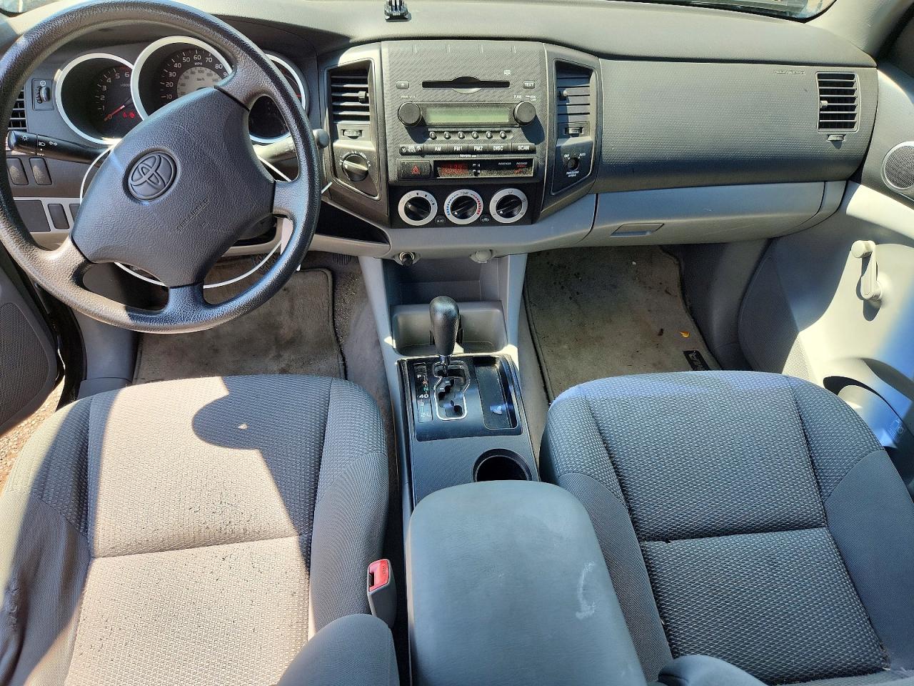 2006 Toyota Tacoma V6 Black vin: 5TEUU42N96Z266504