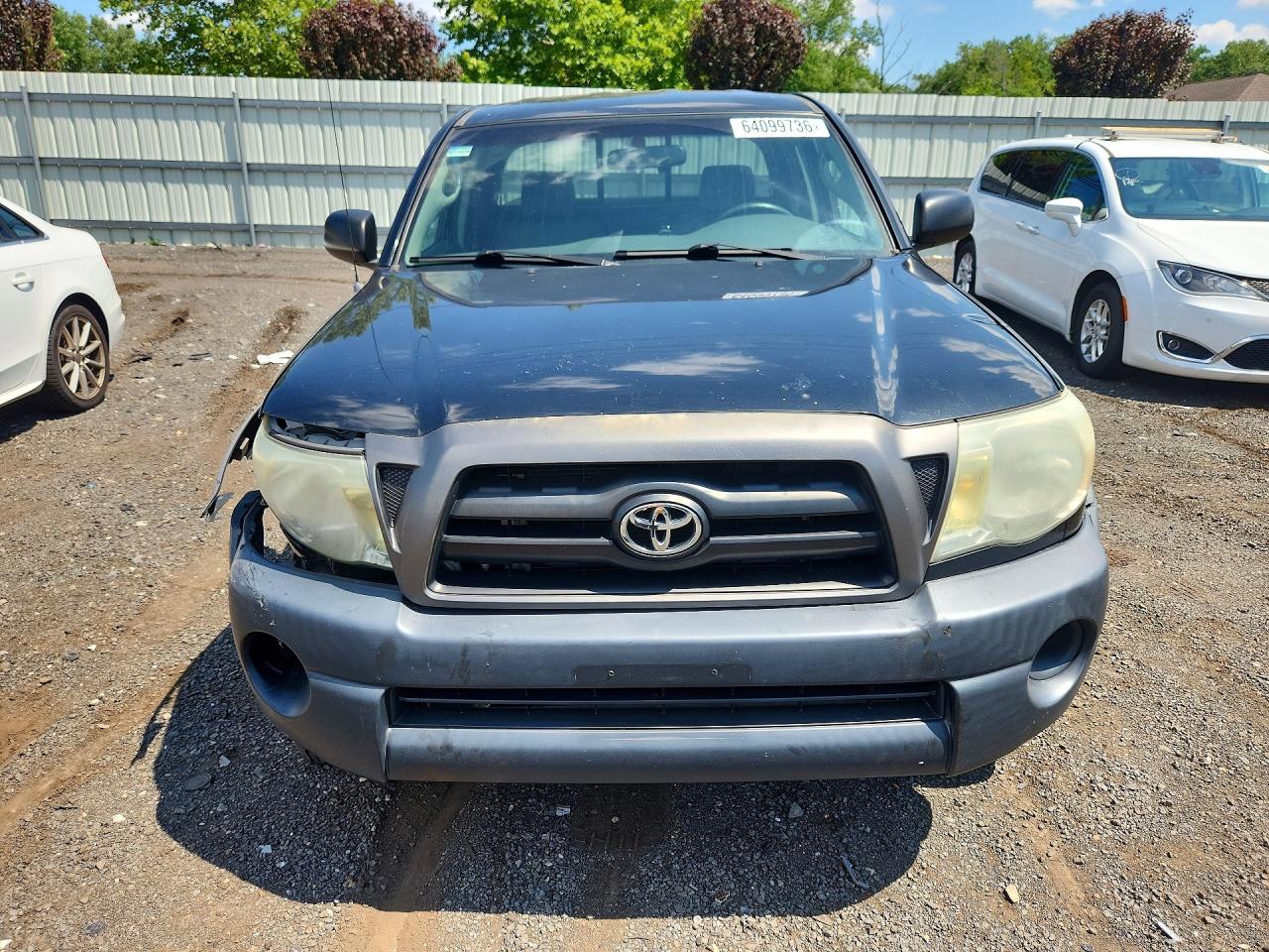 2006 Toyota Tacoma V6 Black vin: 5TEUU42N96Z266504
