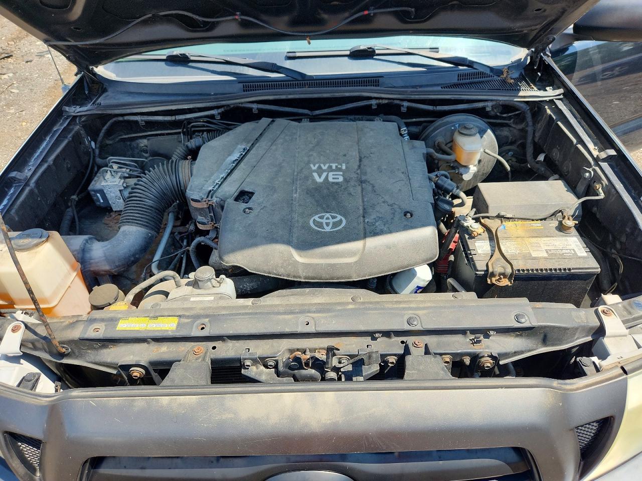 2006 Toyota Tacoma V6 Black vin: 5TEUU42N96Z266504