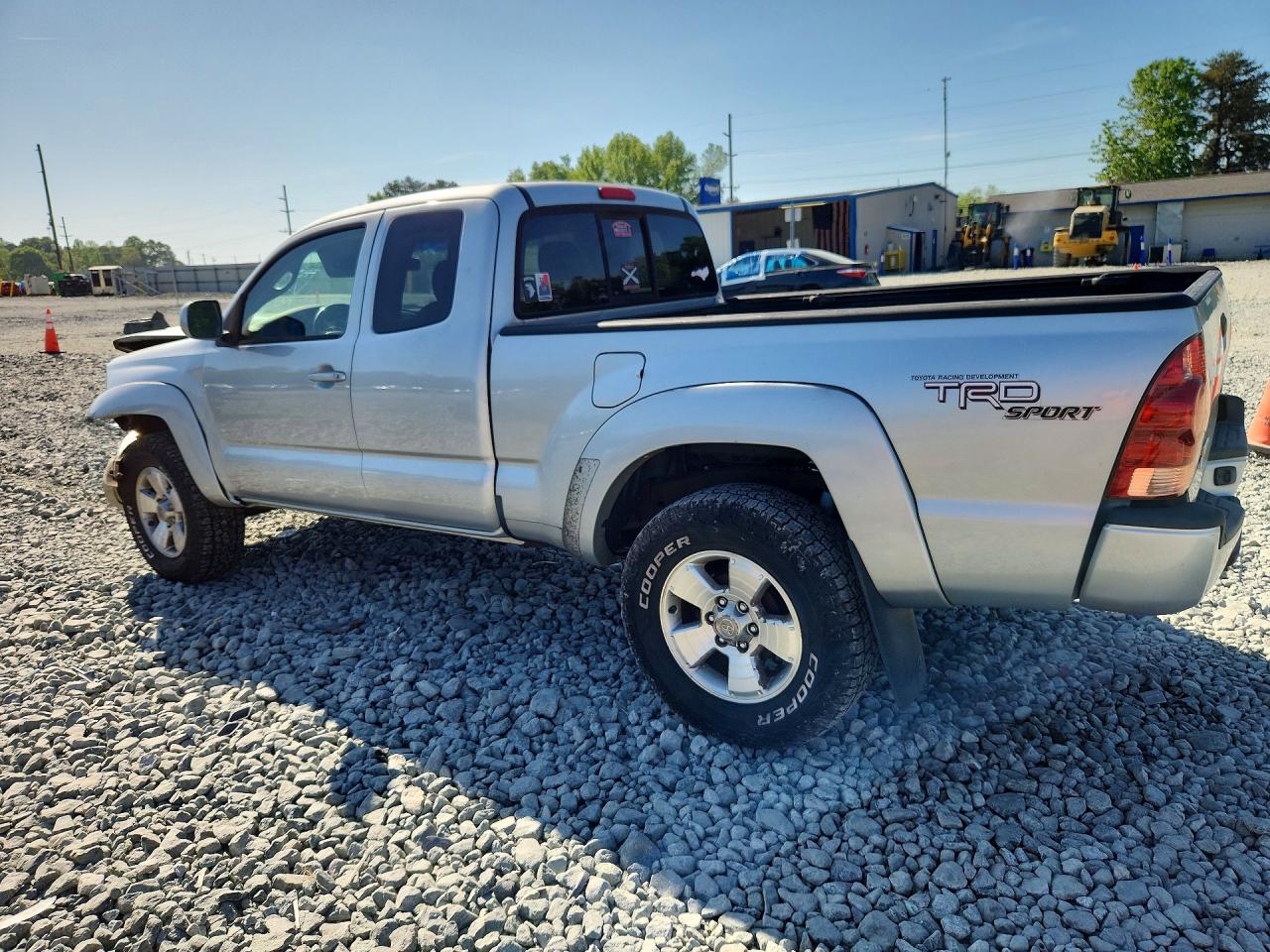 2006 Toyota Tacoma Access Cab Серебряный vin: 5TEUU42N96Z292827