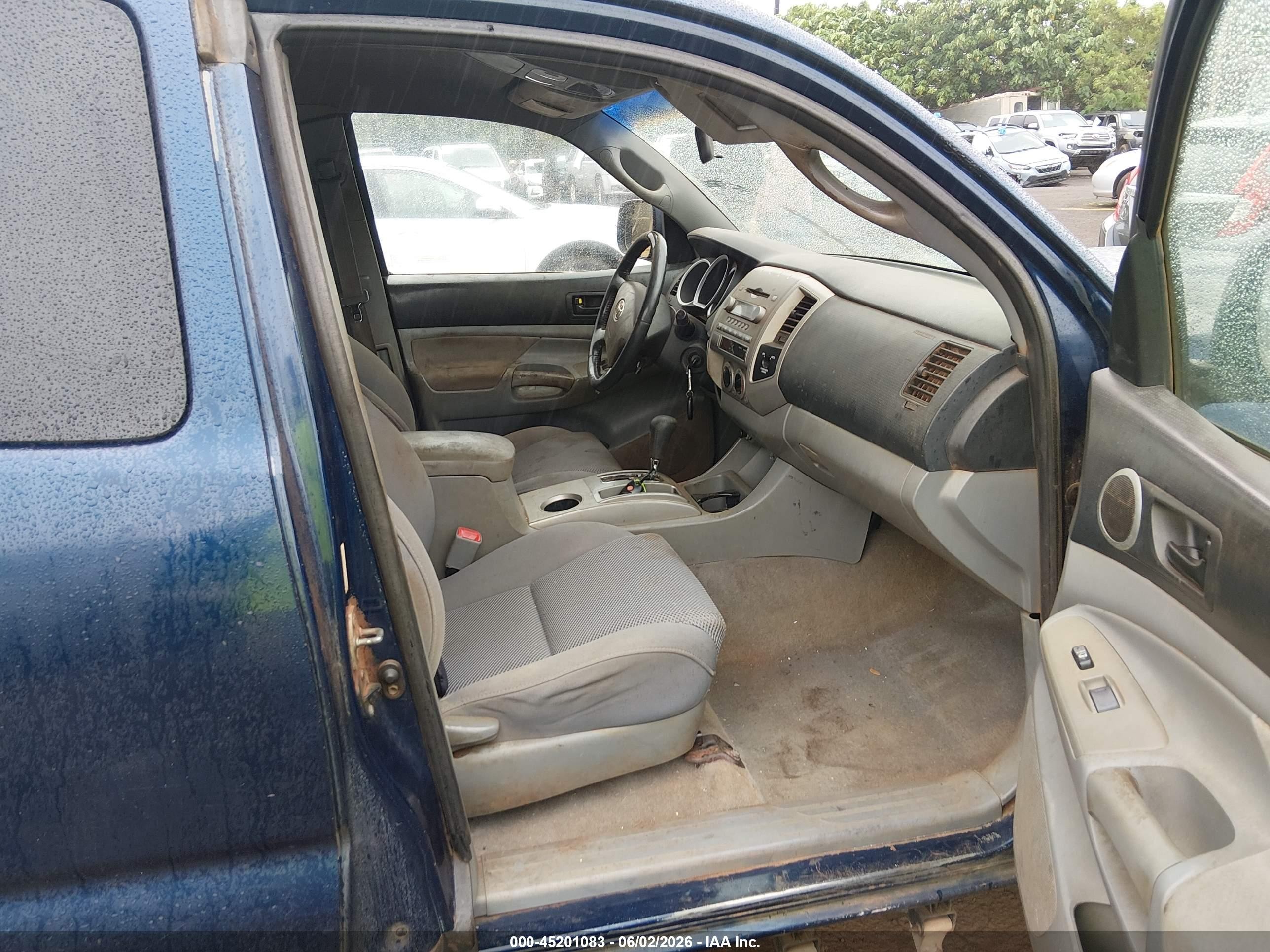 2006 Toyota Tacoma Base V6 Синий vin: 5TEUU42N96Z318147