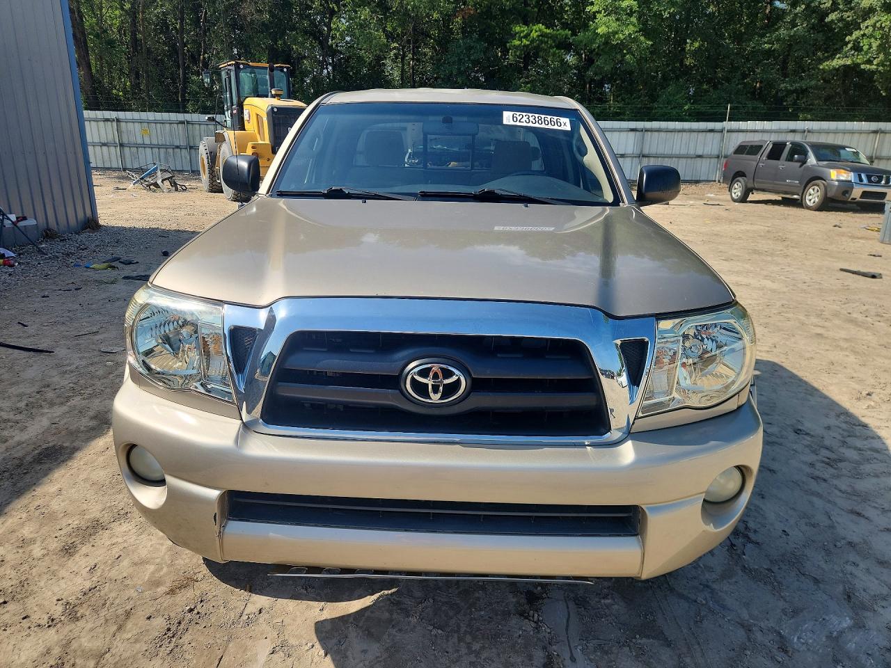 2007 Toyota Tacoma V6 Tan vin: 5TEUU42N97Z331904