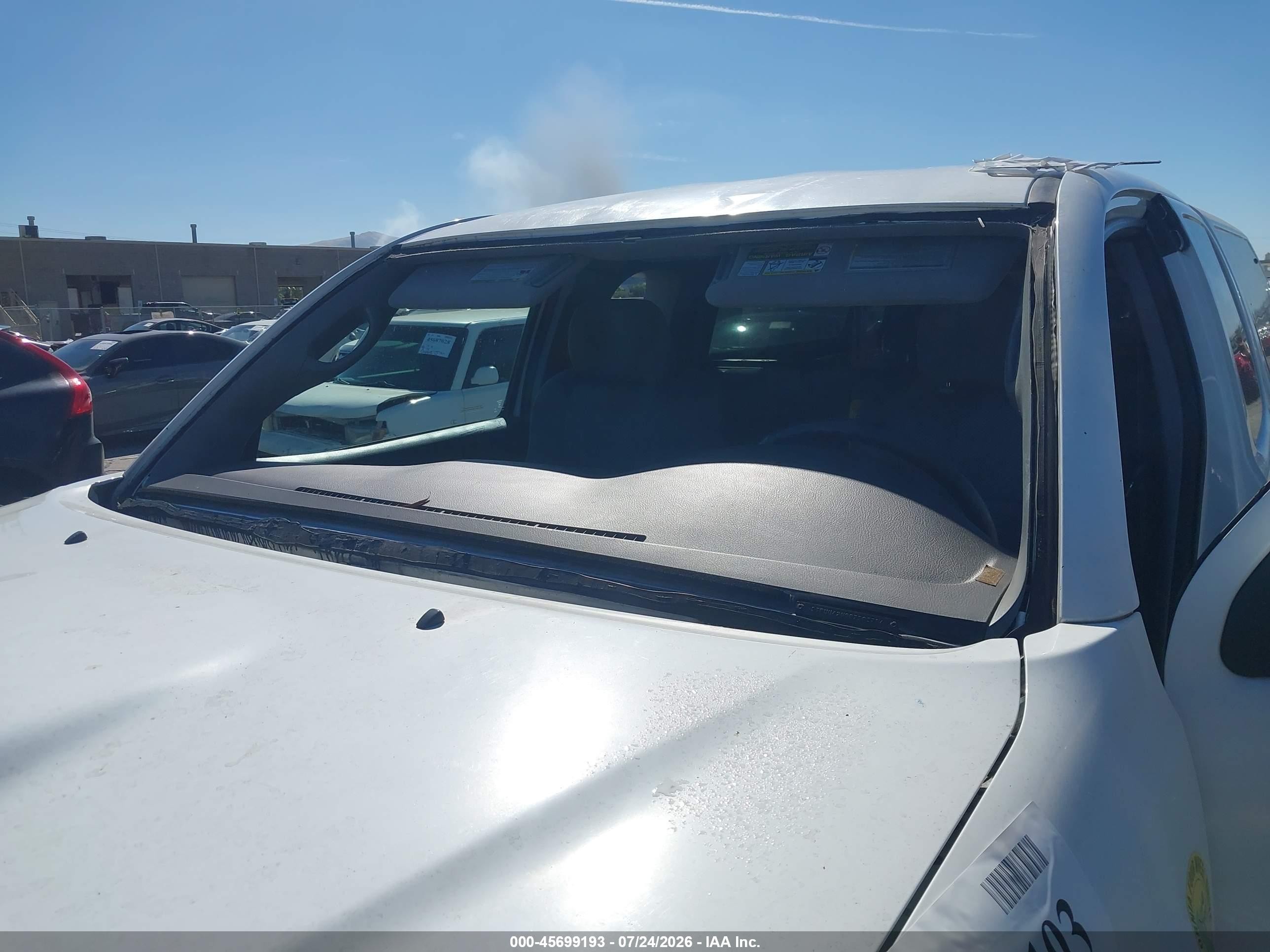2008 Toyota Tacoma Base V6 White vin: 5TEUU42N98Z503754