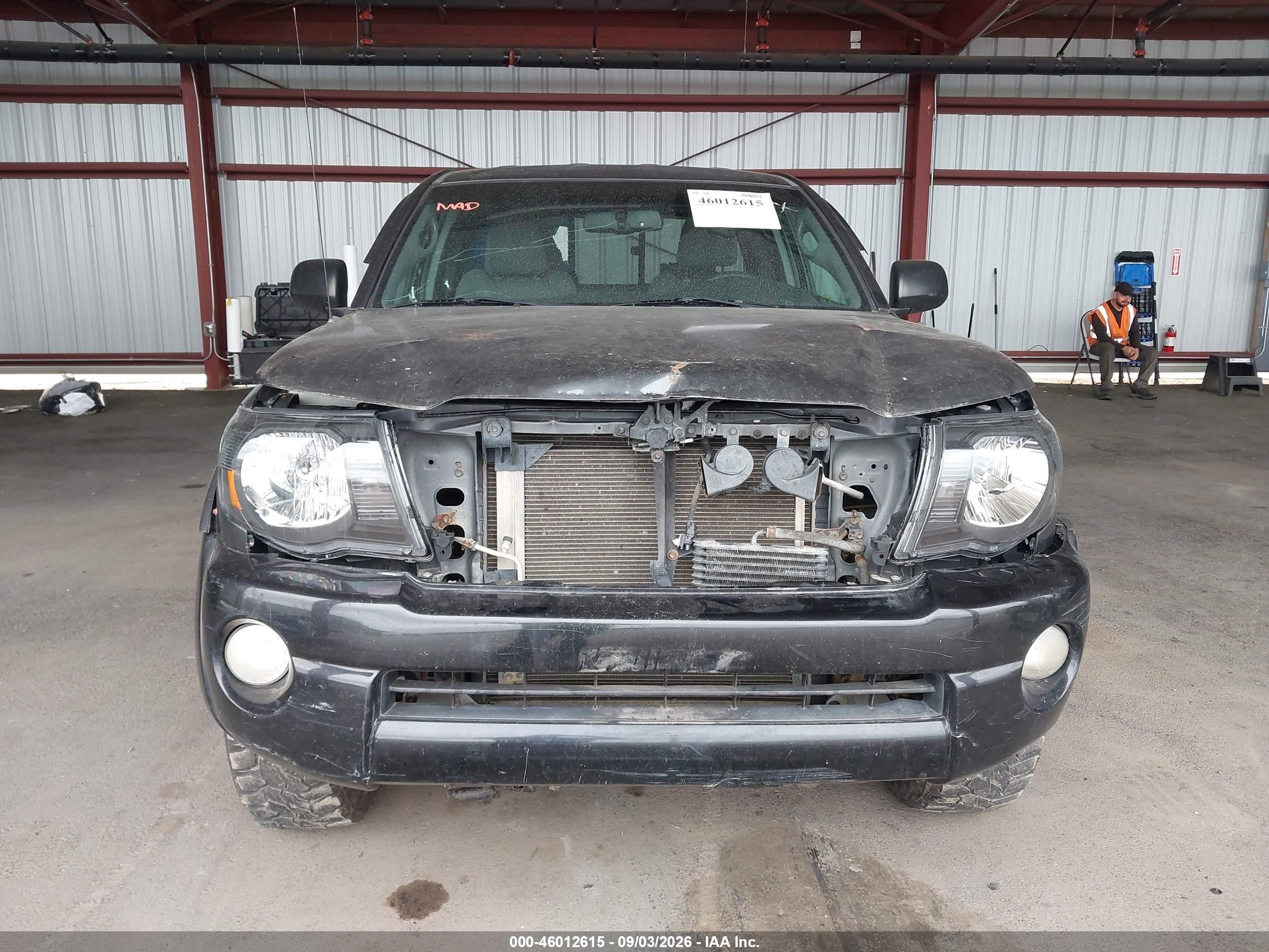 2009 Toyota Tacoma Base V6 Gray vin: 5TEUU42N99Z632384