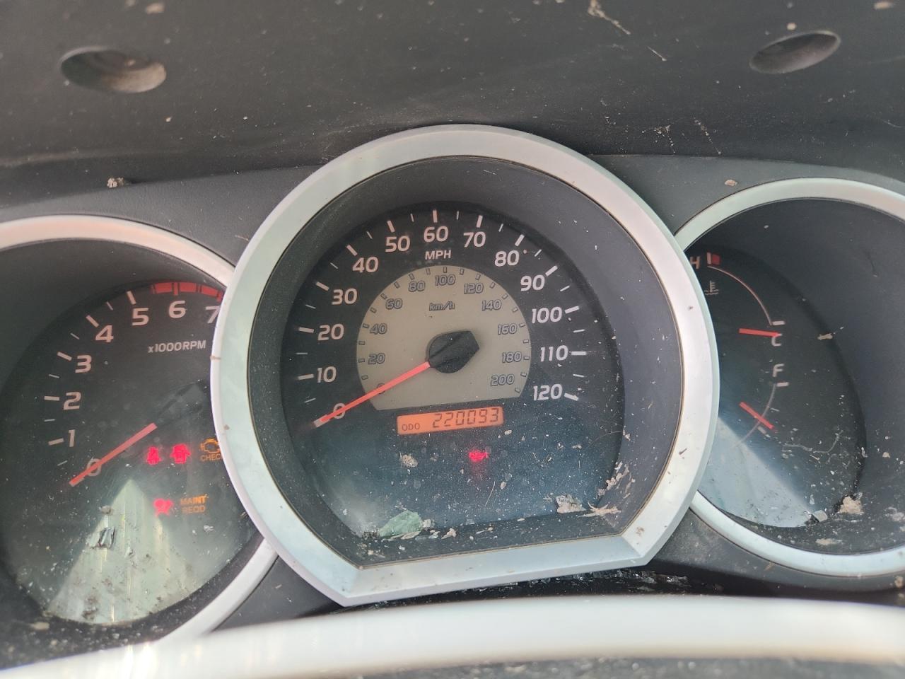 2010 Toyota Tacoma V6 Серый vin: 5TEUU4EN0AZ700801