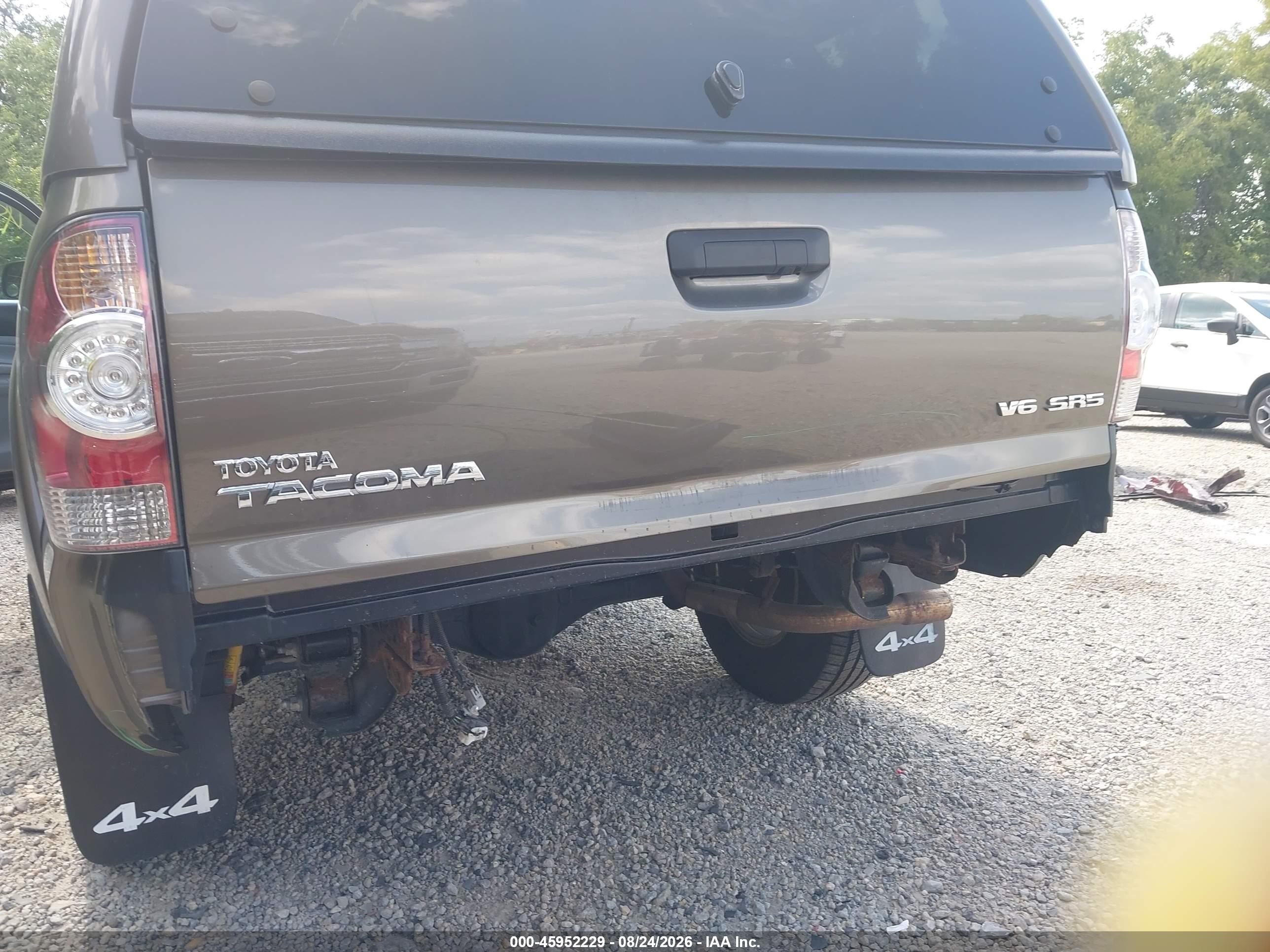 2010 Toyota Tacoma Base V6 Brown vin: 5TEUU4EN2AZ720287