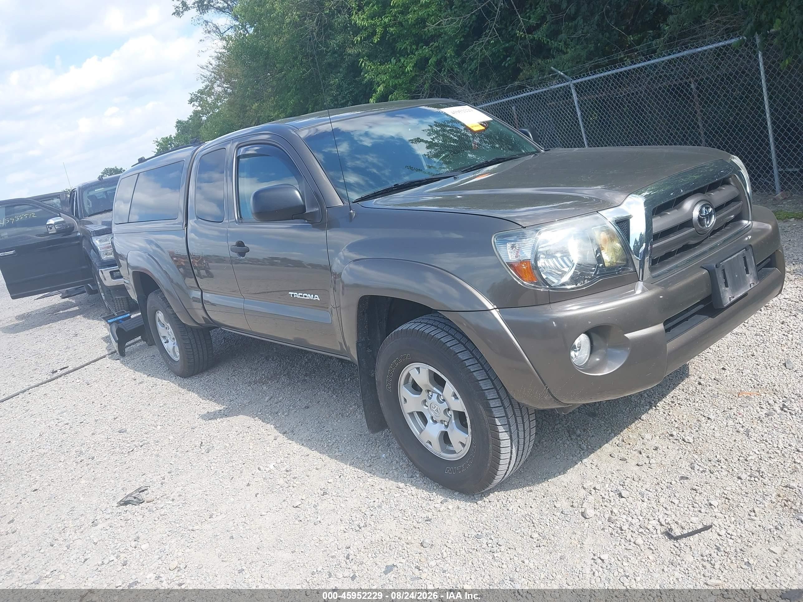 2010 Toyota Tacoma Base V6 Brown vin: 5TEUU4EN2AZ720287