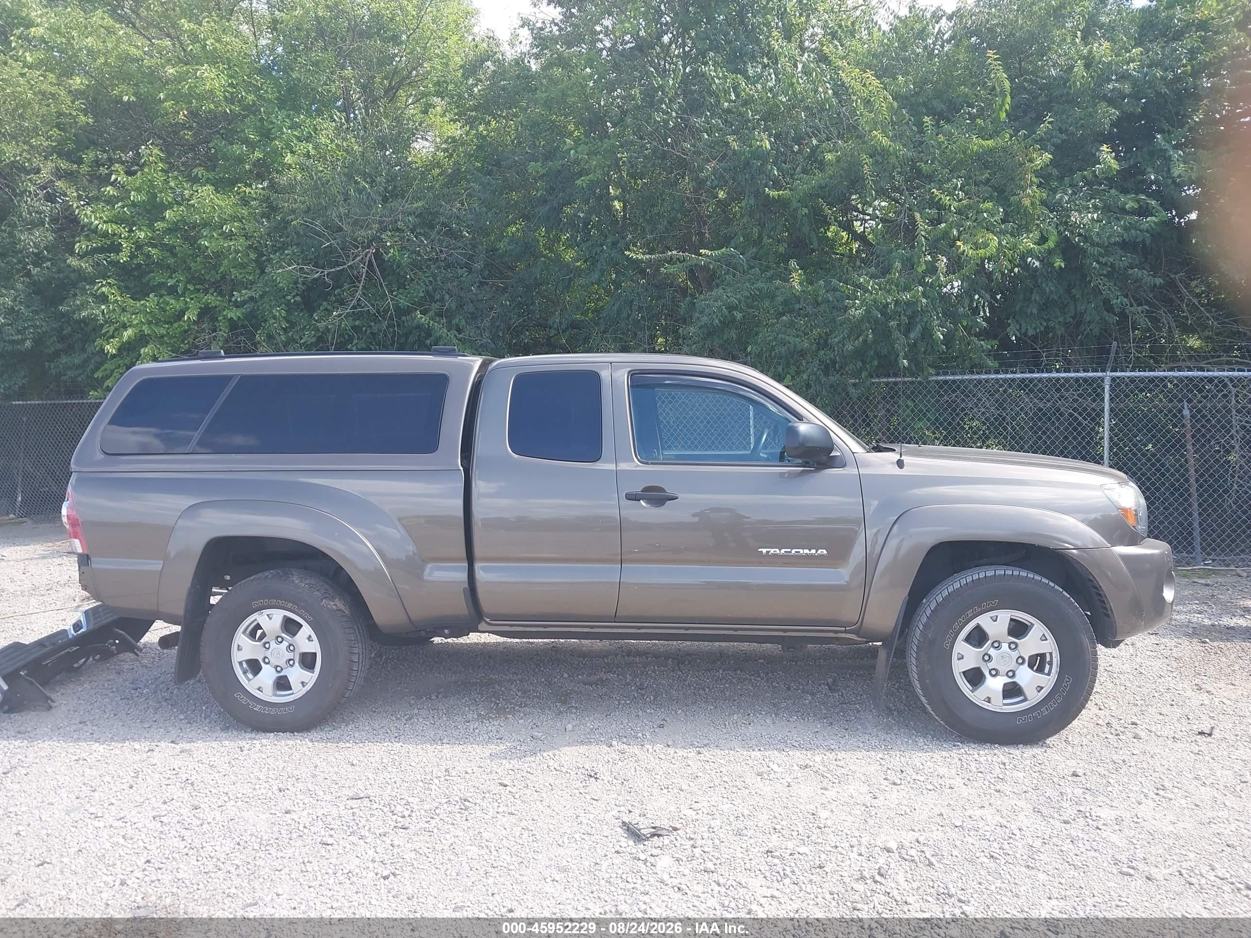 2010 Toyota Tacoma Base V6 Brown vin: 5TEUU4EN2AZ720287