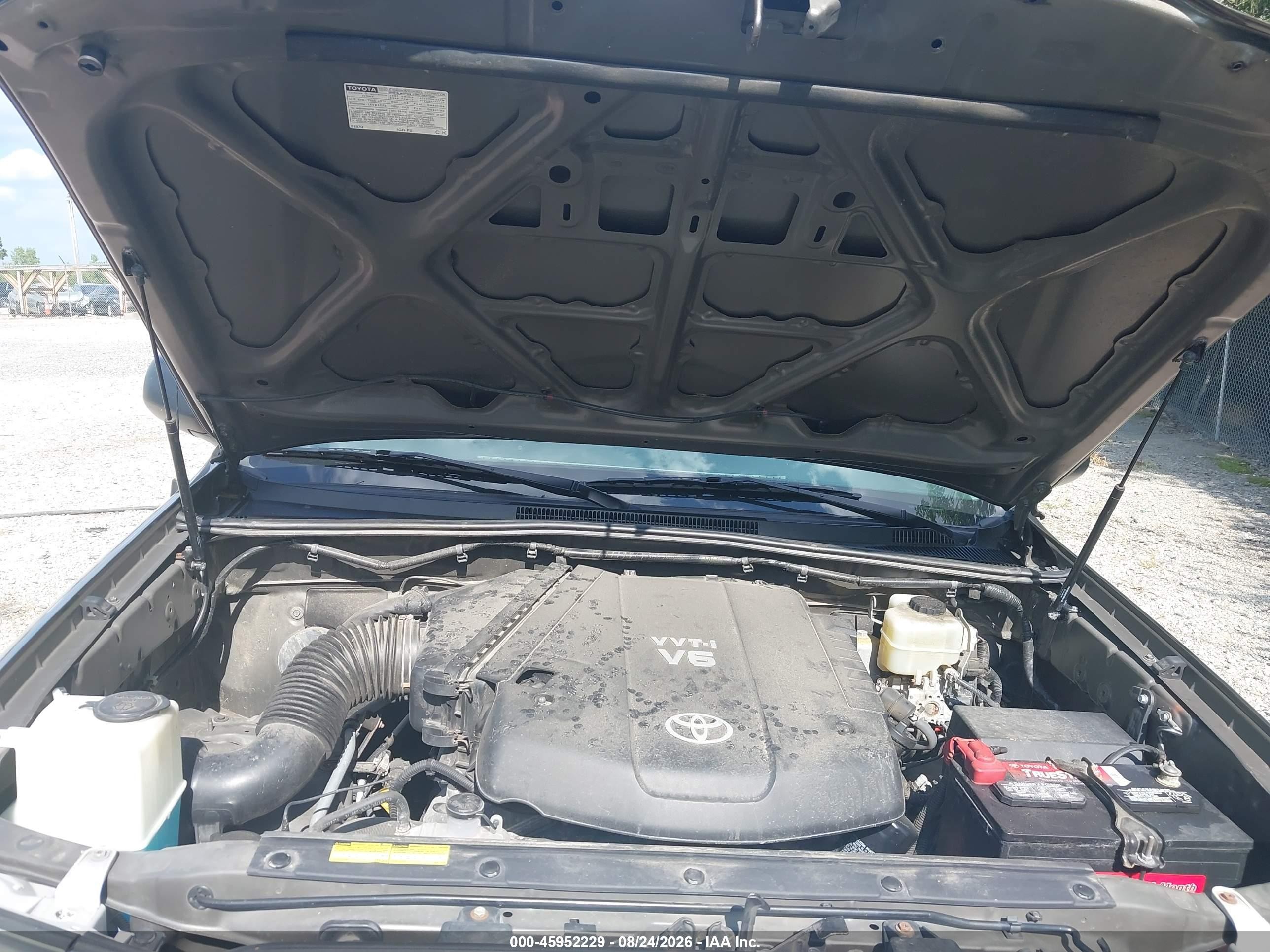 2010 Toyota Tacoma Base V6 Brown vin: 5TEUU4EN2AZ720287