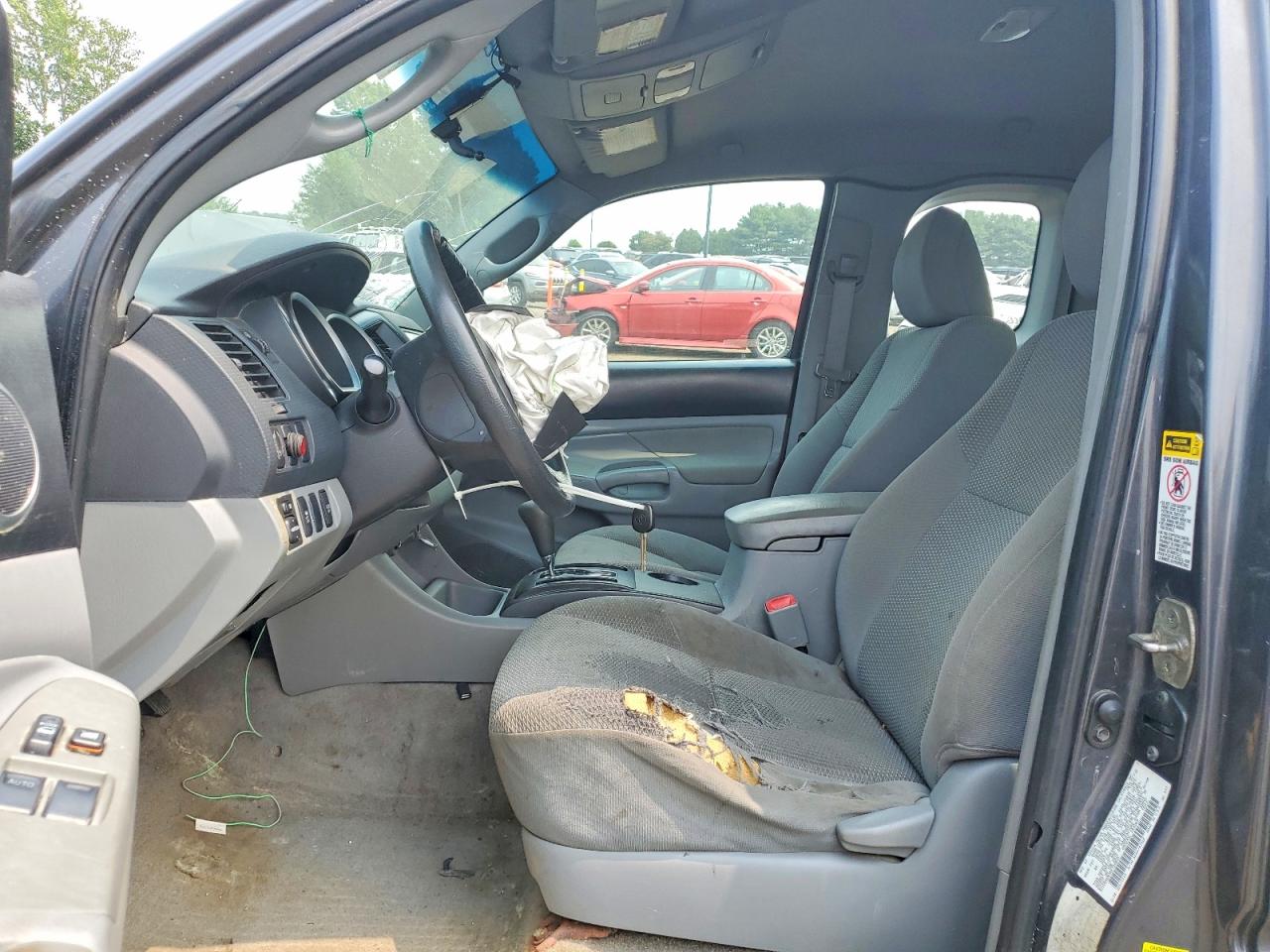 2010 Toyota Tacoma Access Cab Gray vin: 5TEUU4EN3AZ729810