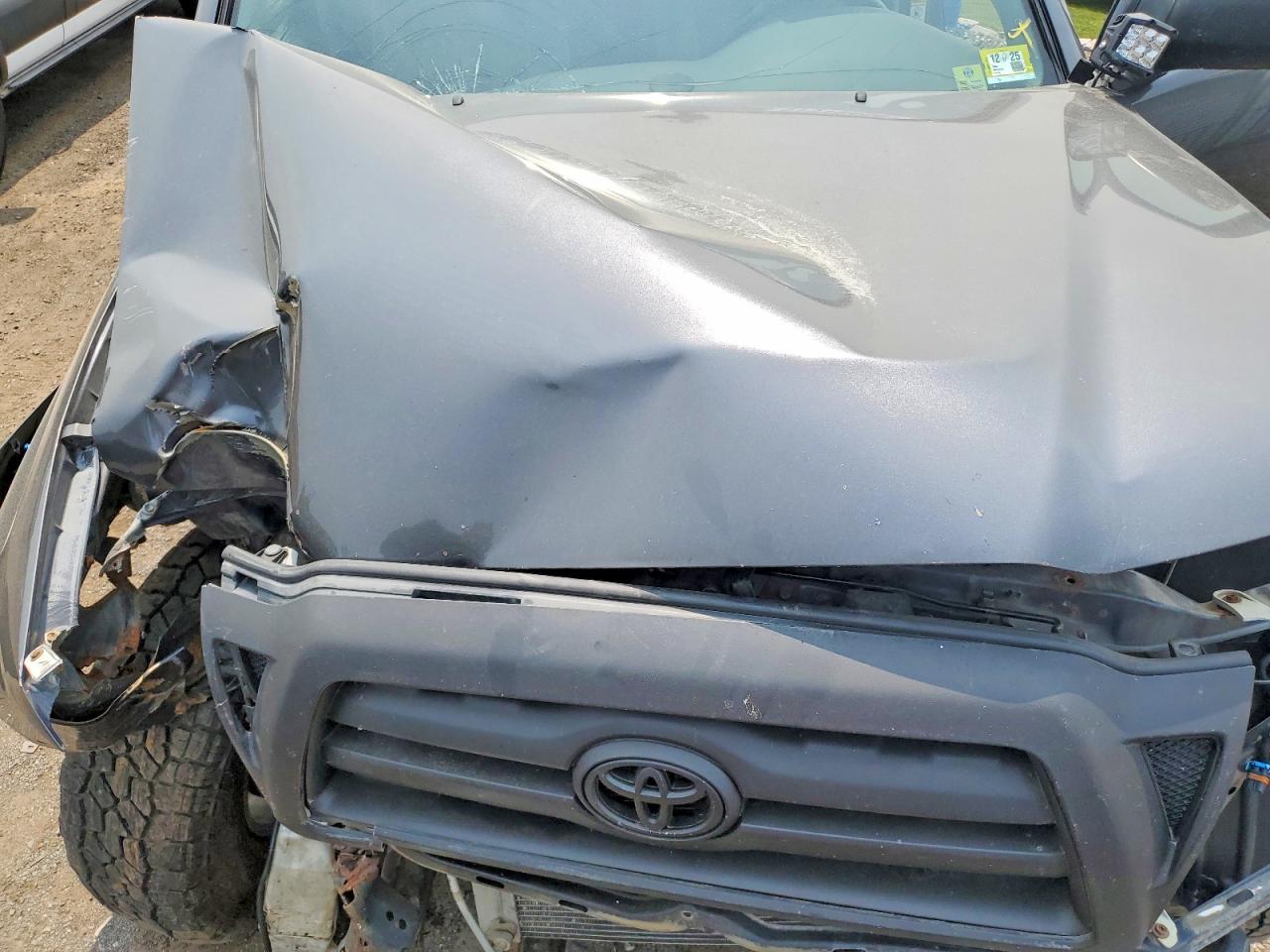 2010 Toyota Tacoma Access Cab Gray vin: 5TEUU4EN3AZ729810