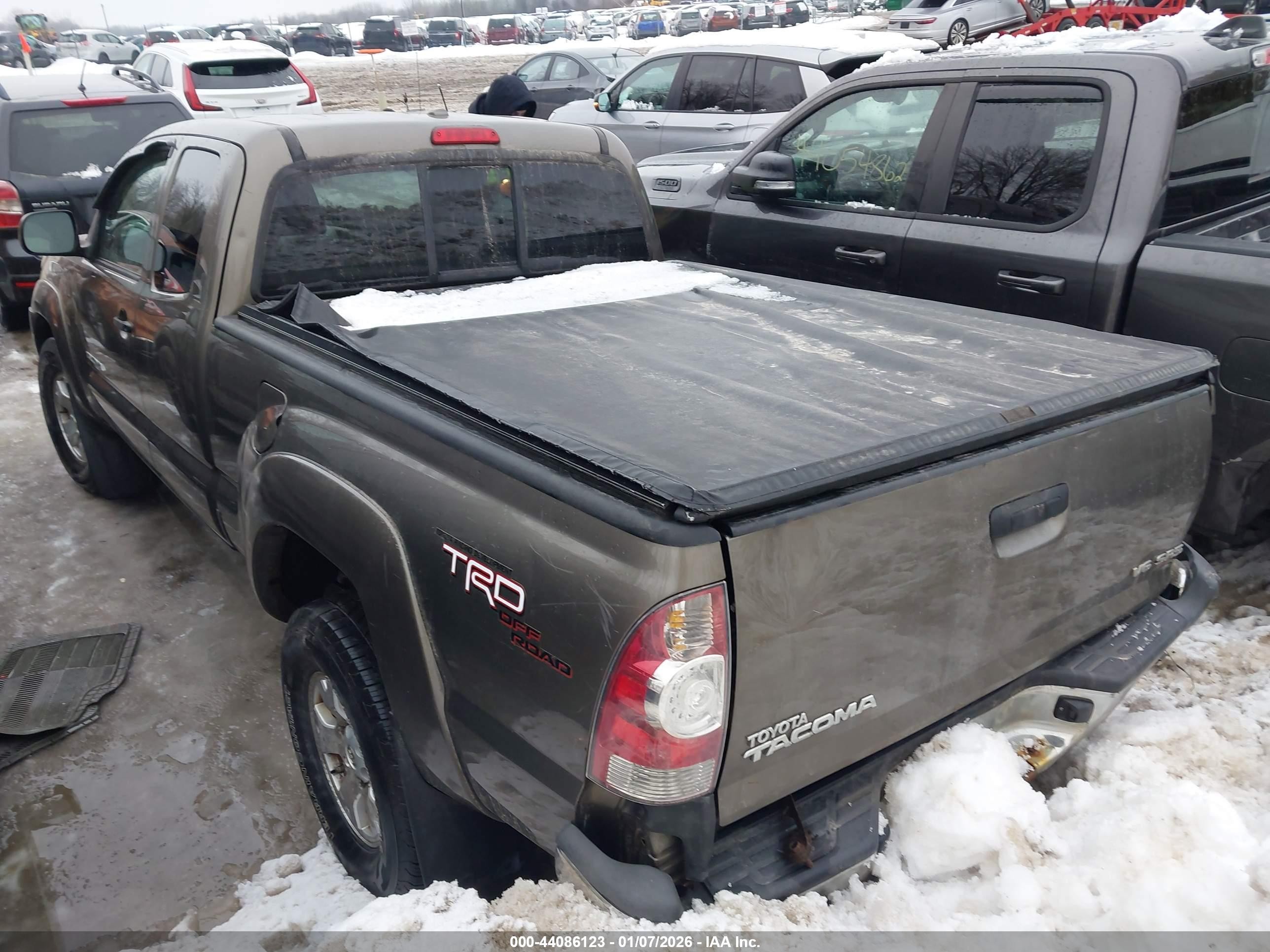 2010 Toyota Tacoma Base V6 Brown vin: 5TEUU4EN4AZ733686