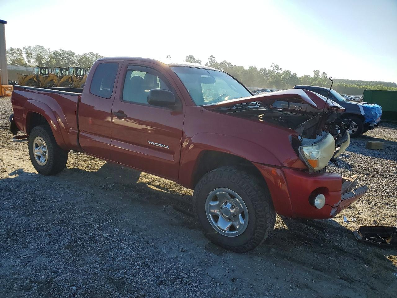2010 Toyota Tacoma Deluxe Темно-бордовый vin: 5TEUU4EN5AZ677726