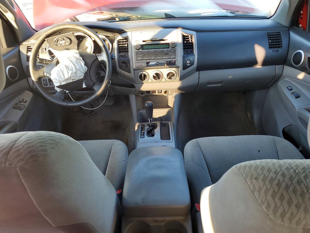 2010 Toyota Tacoma Deluxe Темно-бордовый vin: 5TEUU4EN5AZ677726