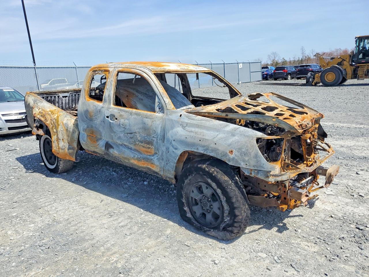 2010 Toyota Tacoma Access Cab Черный vin: 5TEUU4EN5AZ687432