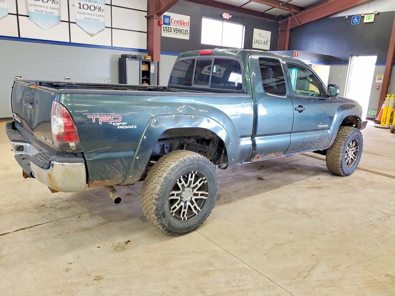 2010 Toyota Tacoma V6 Green vin: 5TEUU4EN5AZ725516