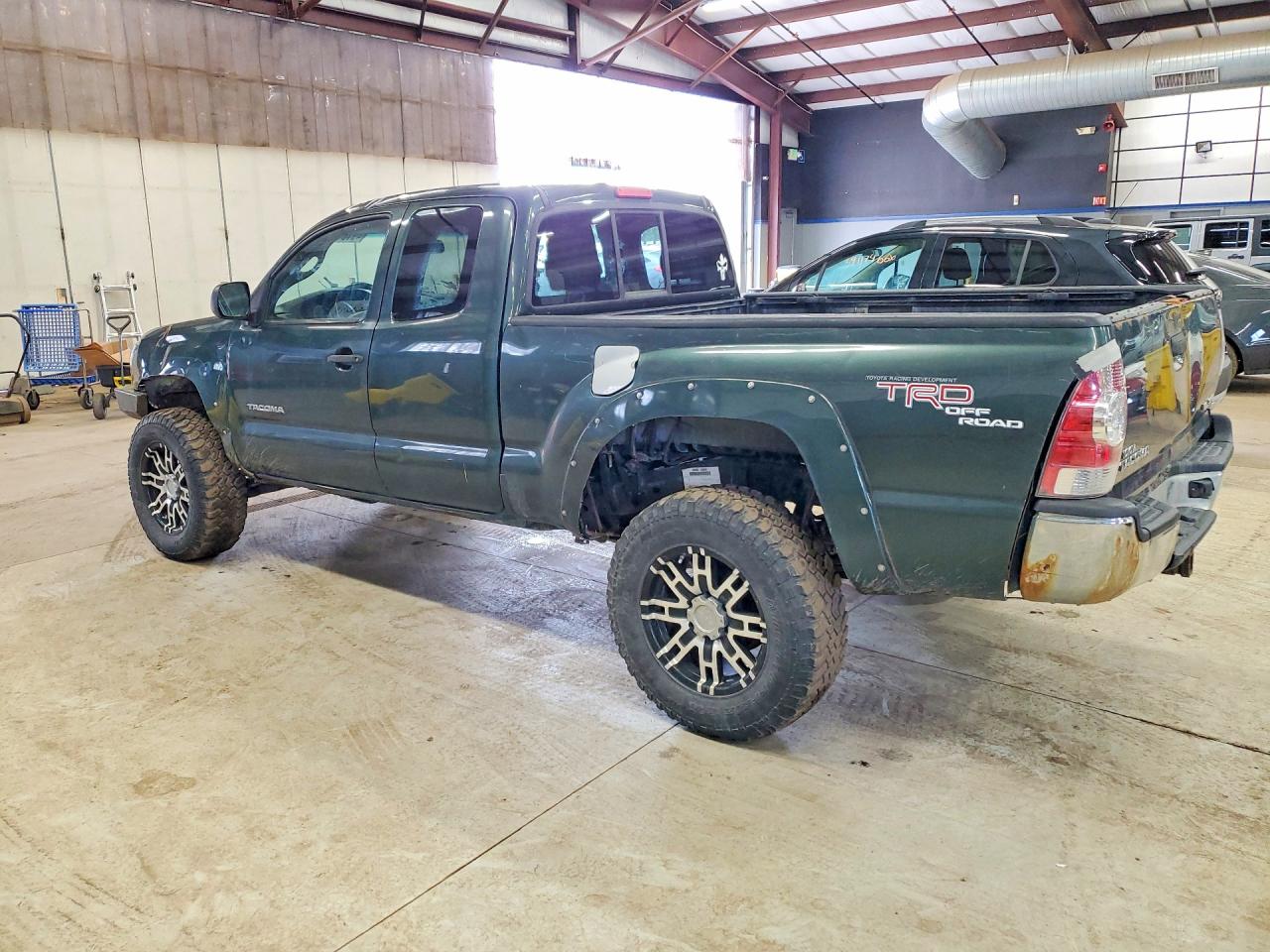 2010 Toyota Tacoma V6 Green vin: 5TEUU4EN5AZ725516