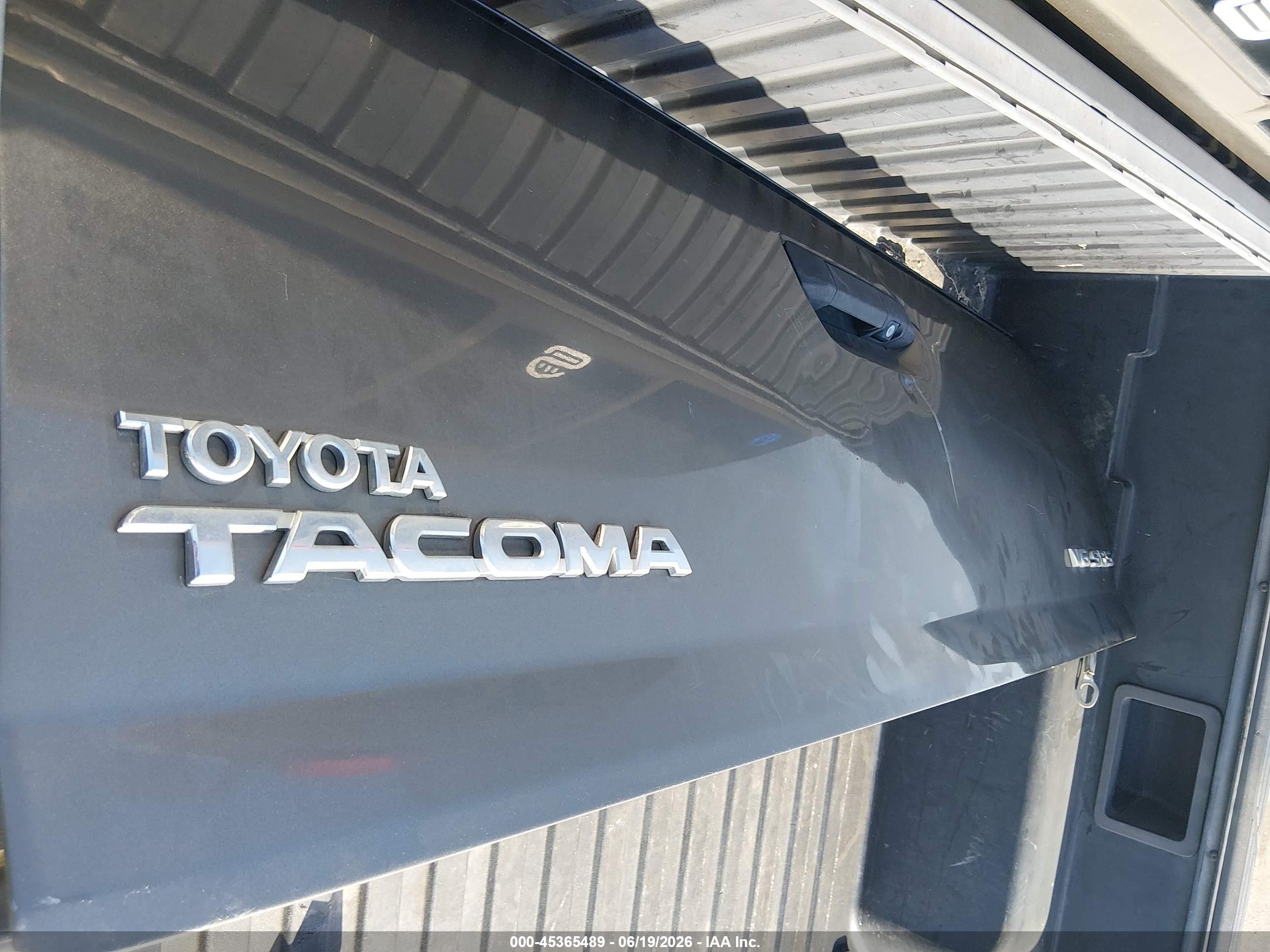 2010 Toyota Tacoma Base V6 Gray vin: 5TEUU4EN6AZ689142